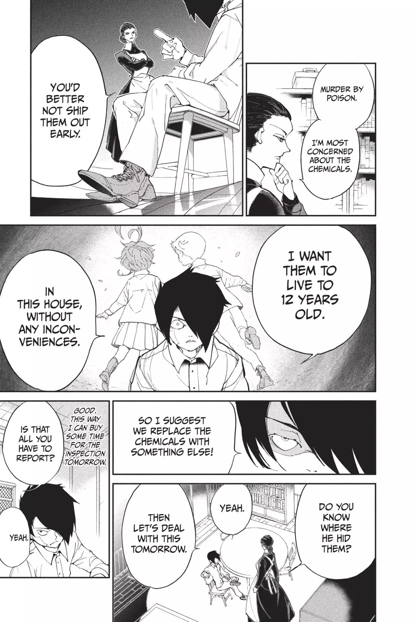 Yakusoku no Neverland Chapter 19 page 13 - Chapter 19: Doomed
