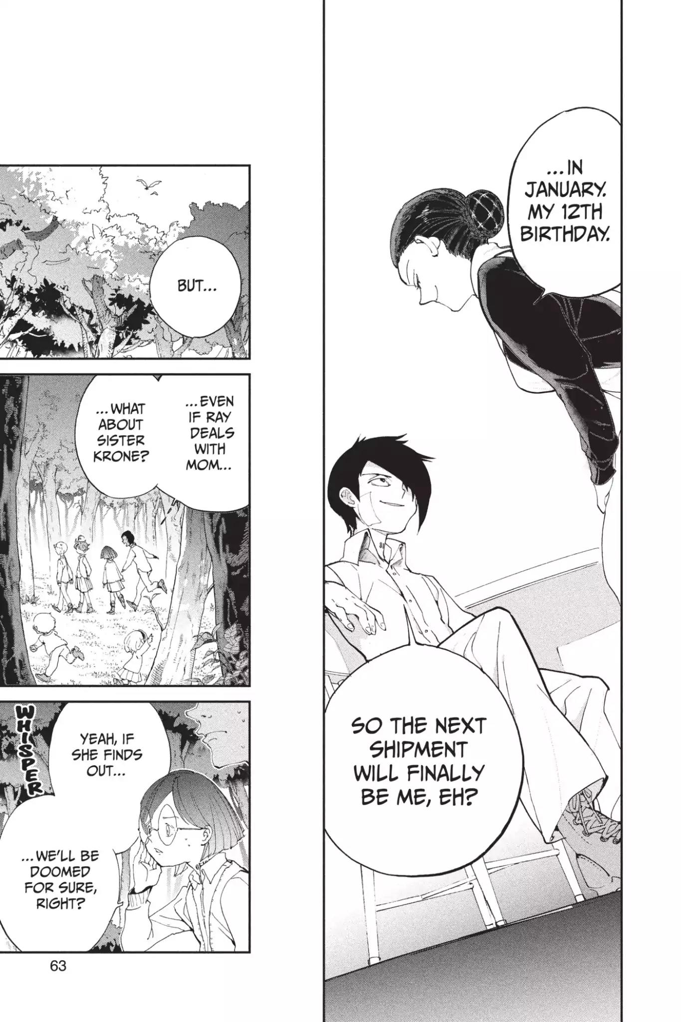 Yakusoku no Neverland Chapter 19 page 15 - Chapter 19: Doomed