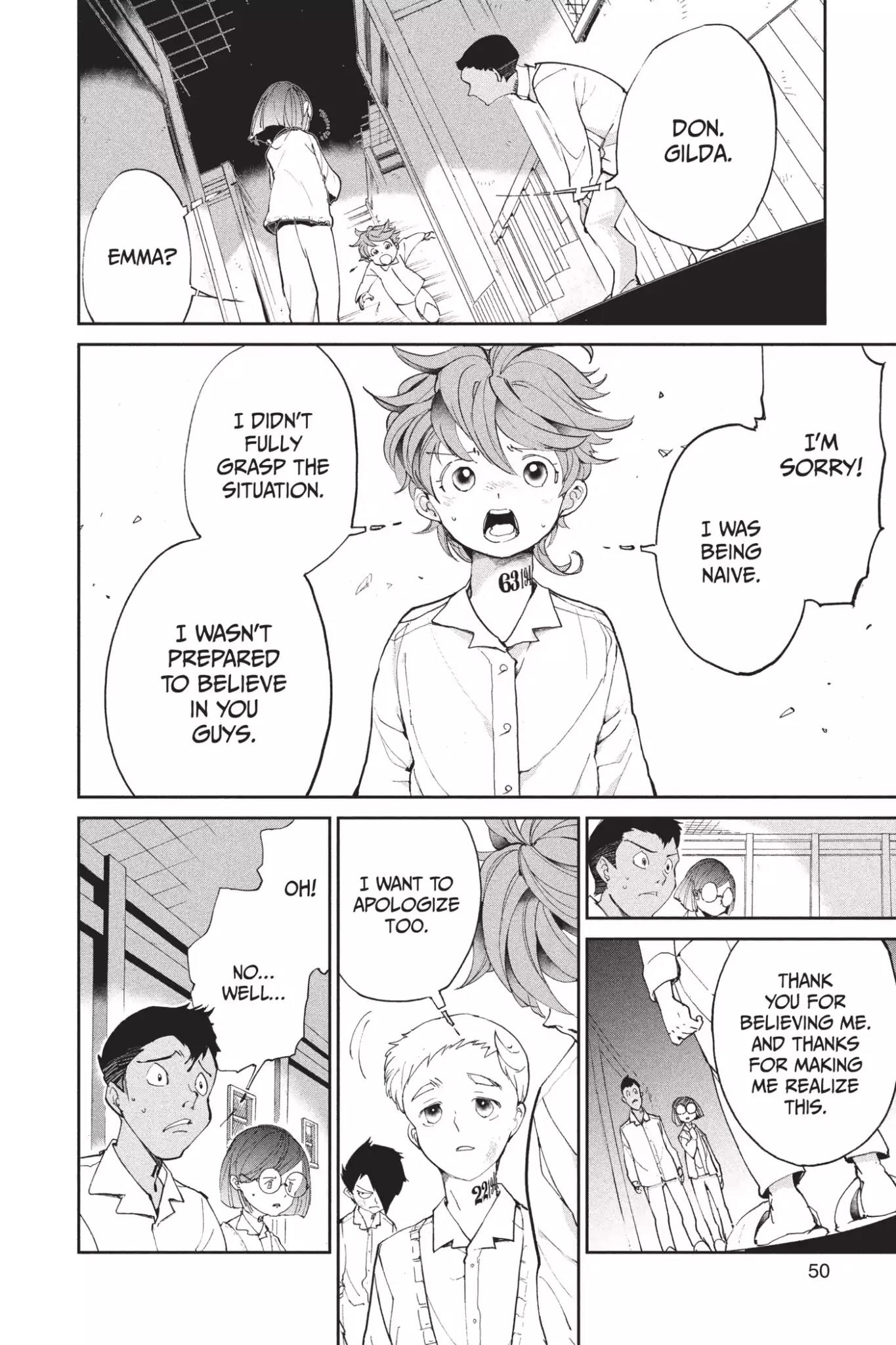 Yakusoku no Neverland Chapter 19 page 2 - Chapter 19: Doomed