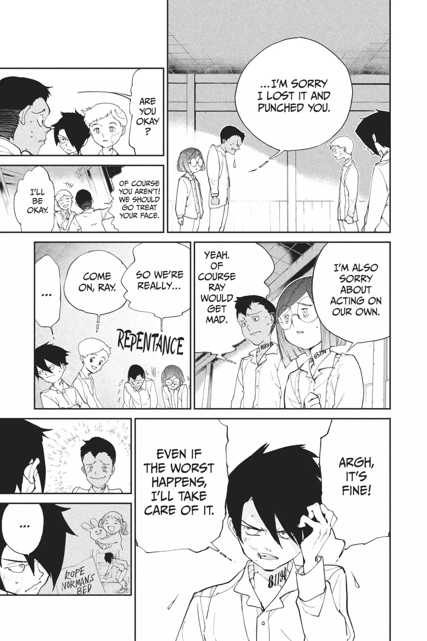 Yakusoku no Neverland Chapter 19 page 3 - Chapter 19: Doomed