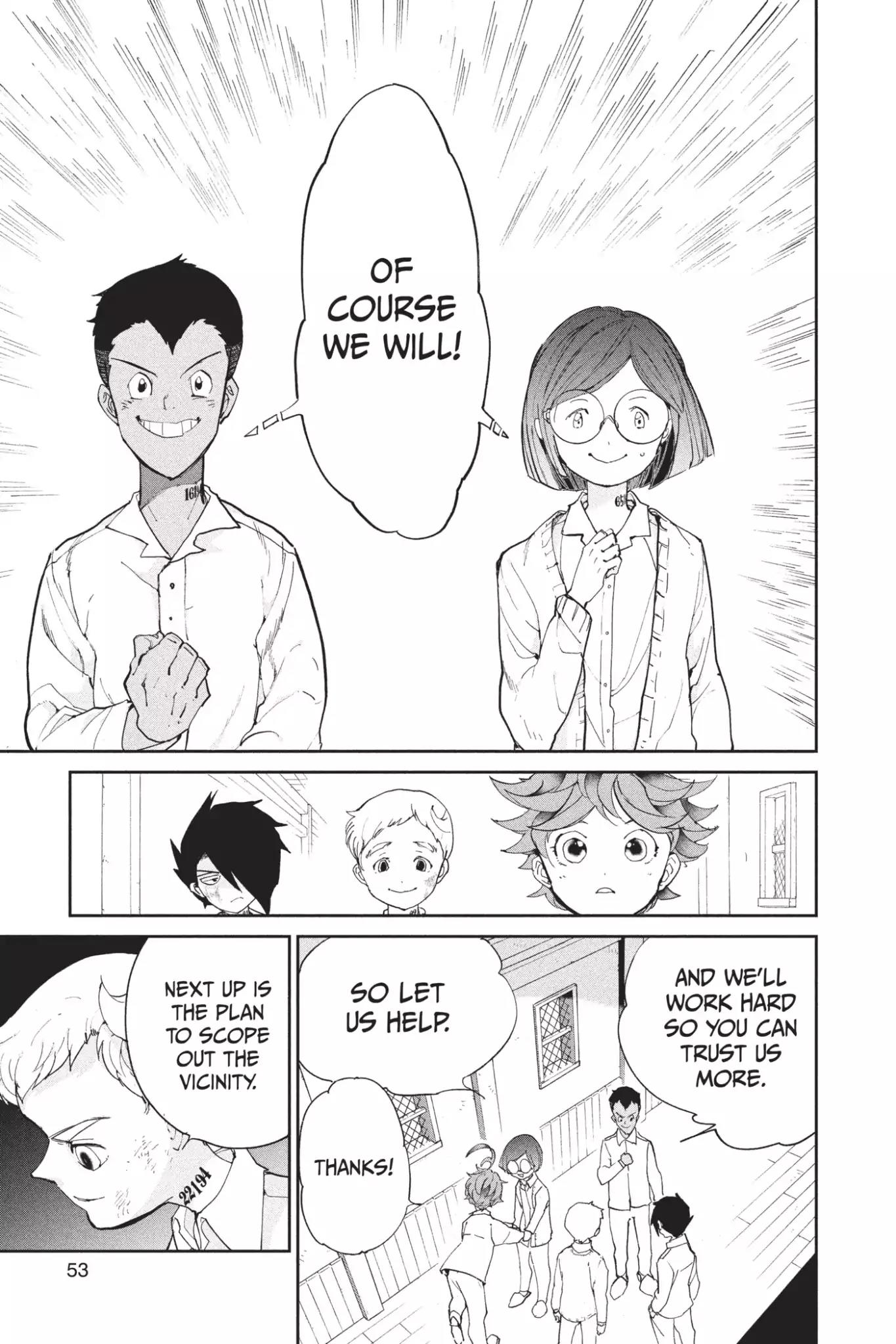 Yakusoku no Neverland Chapter 19 page 5 - Chapter 19: Doomed