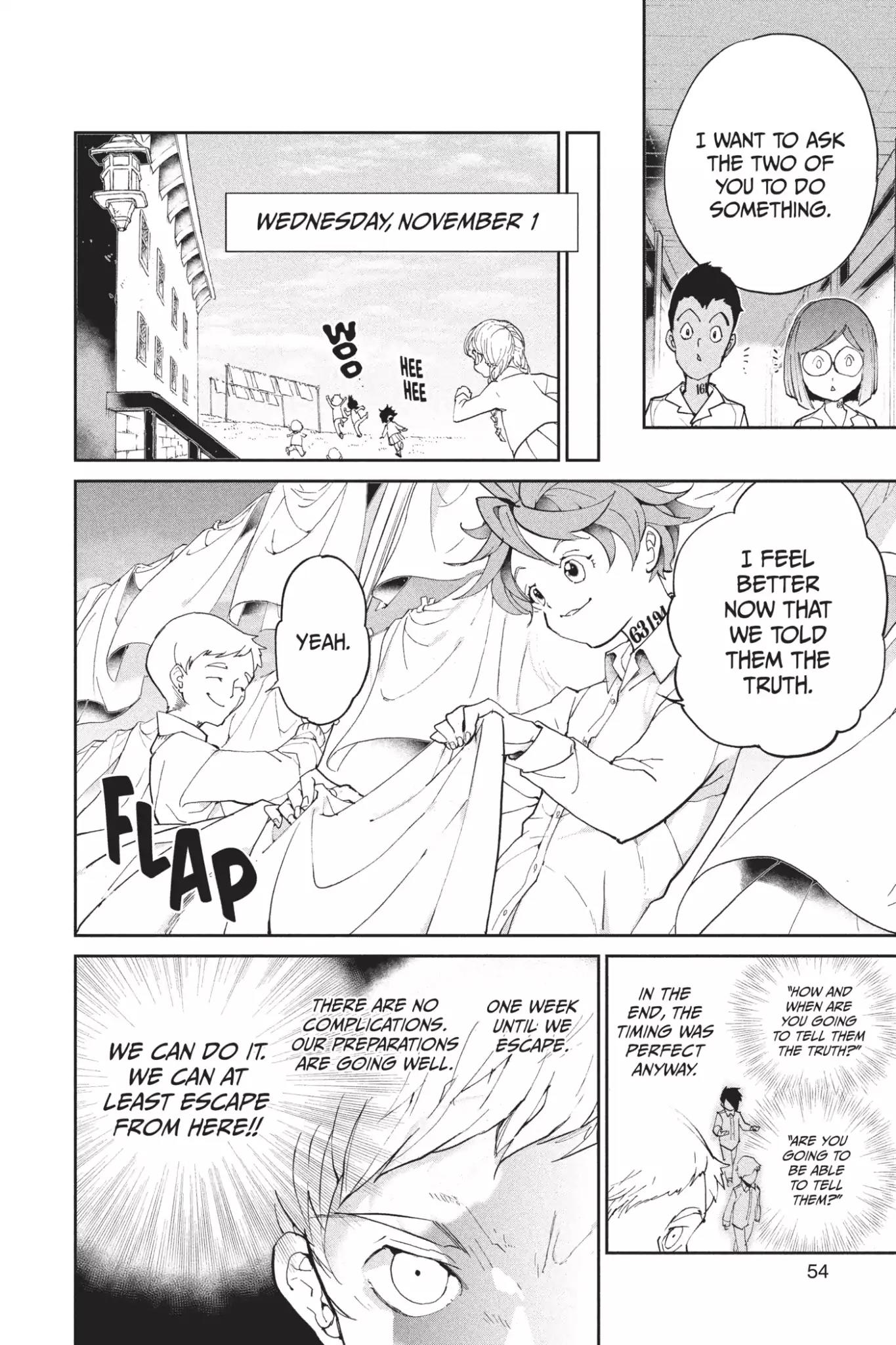 Yakusoku no Neverland Chapter 19 page 6 - Chapter 19: Doomed
