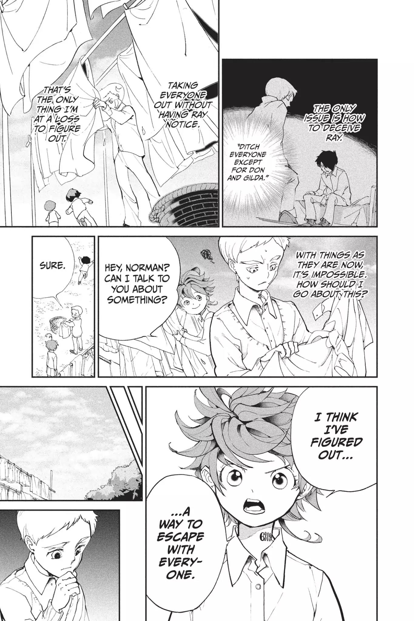 Yakusoku no Neverland Chapter 19 page 7 - Chapter 19: Doomed