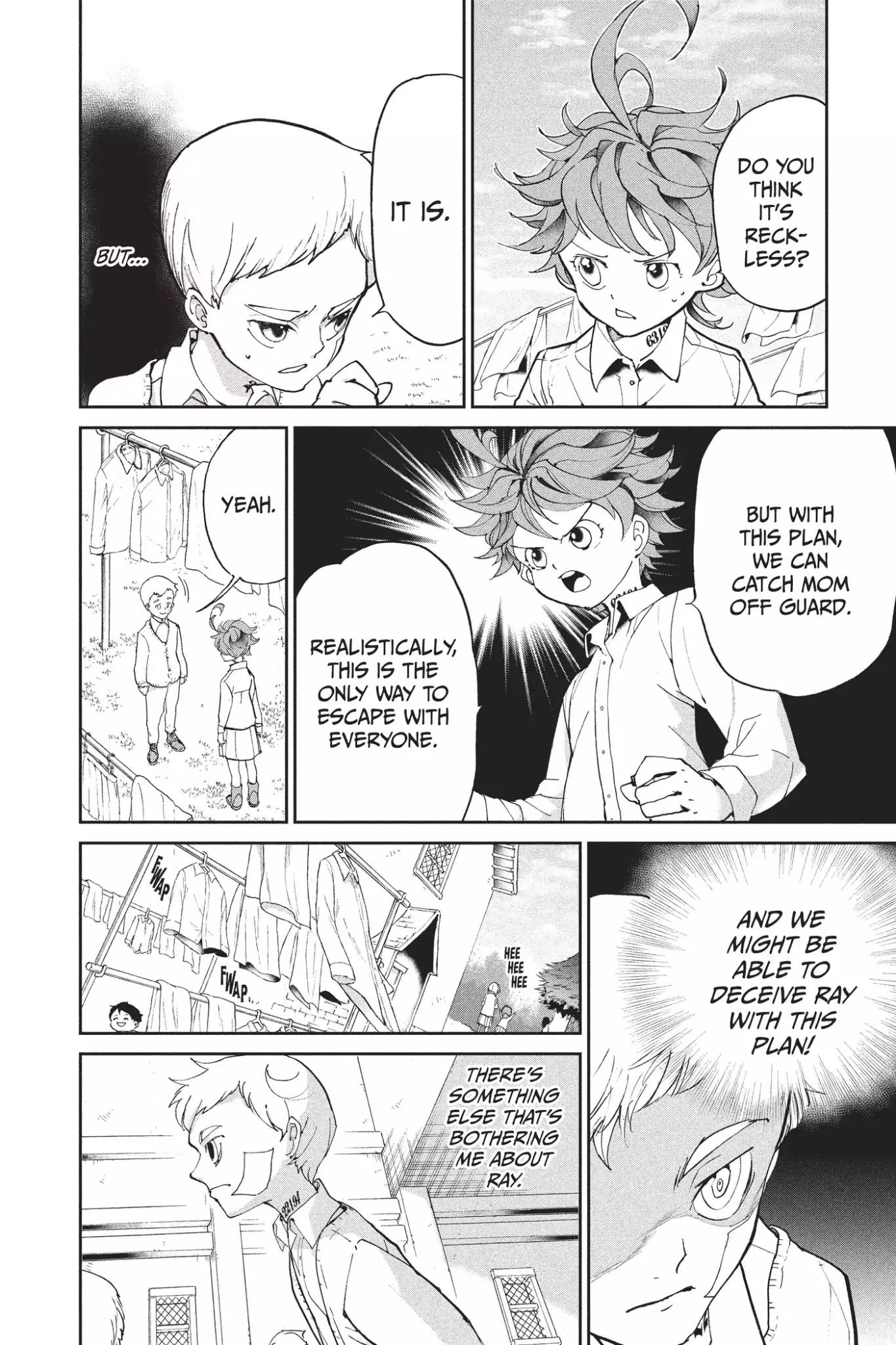 Yakusoku no Neverland Chapter 19 page 8 - Chapter 19: Doomed