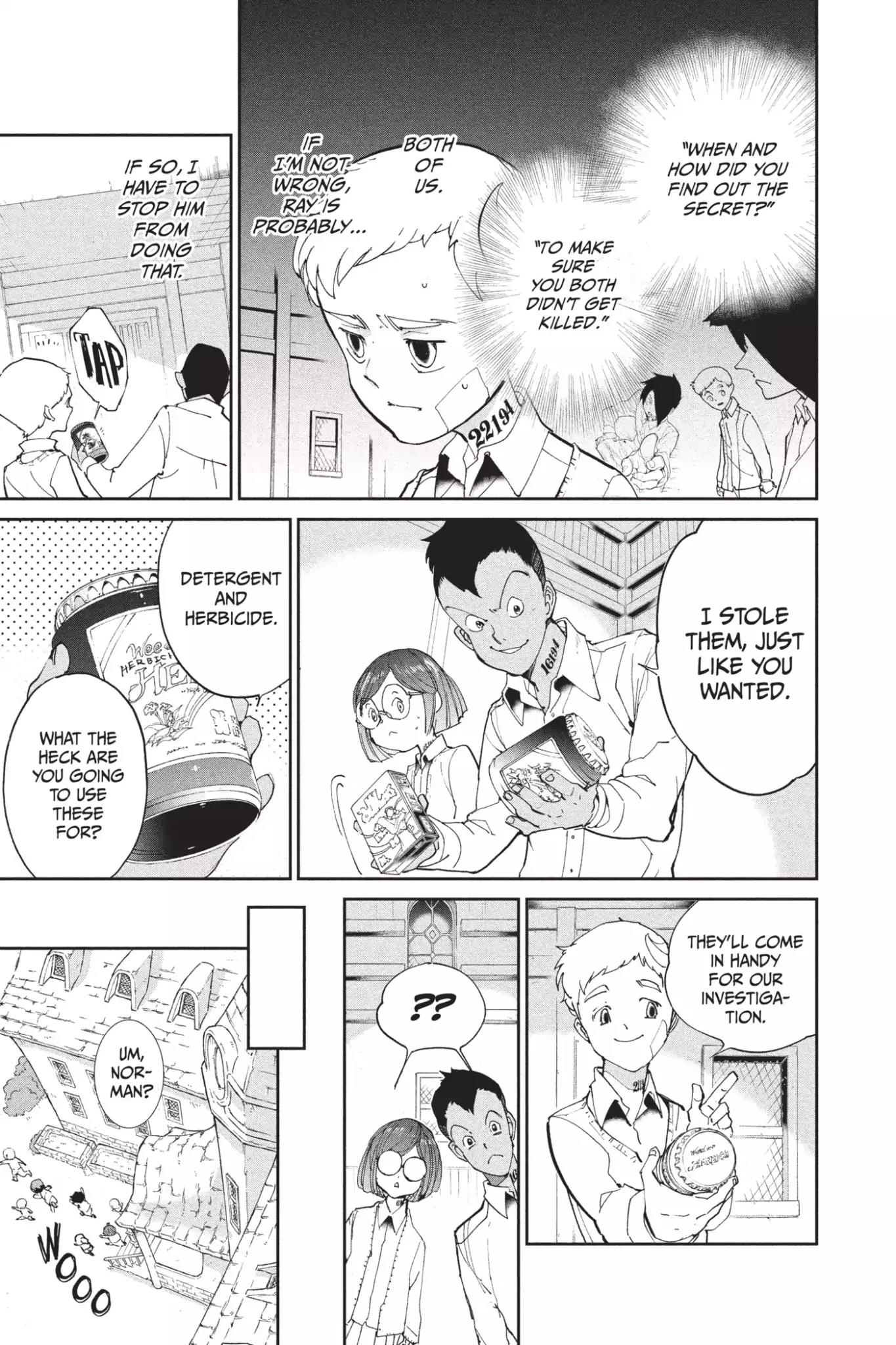 Yakusoku no Neverland Chapter 19 page 9 - Chapter 19: Doomed
