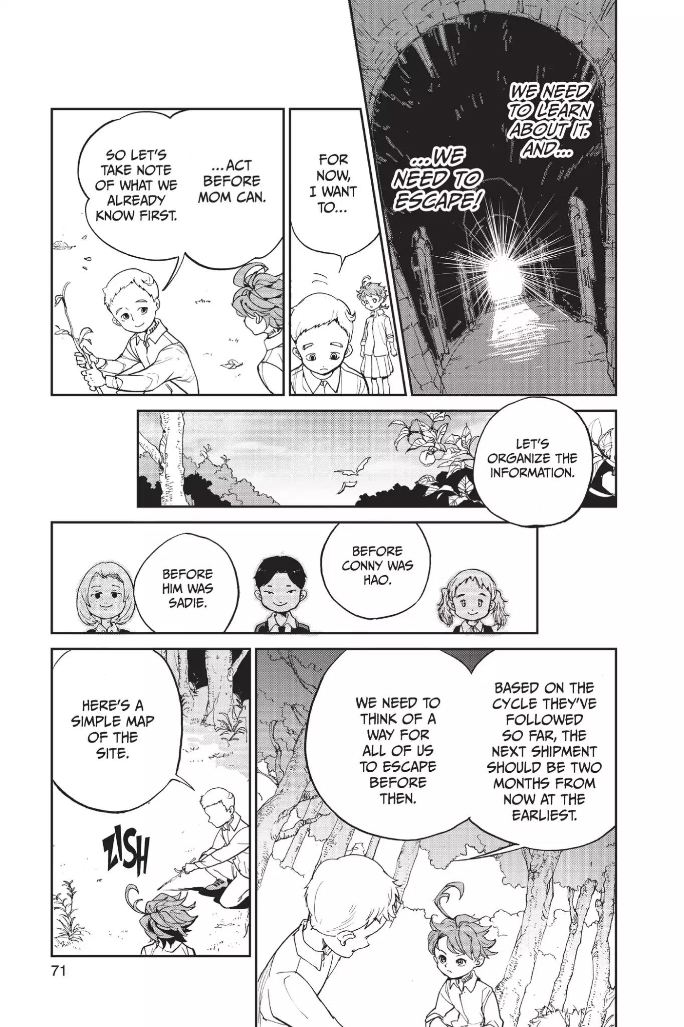 Yakusoku no Neverland Chapter 2 page 11 - Chapter 2: The Way Out