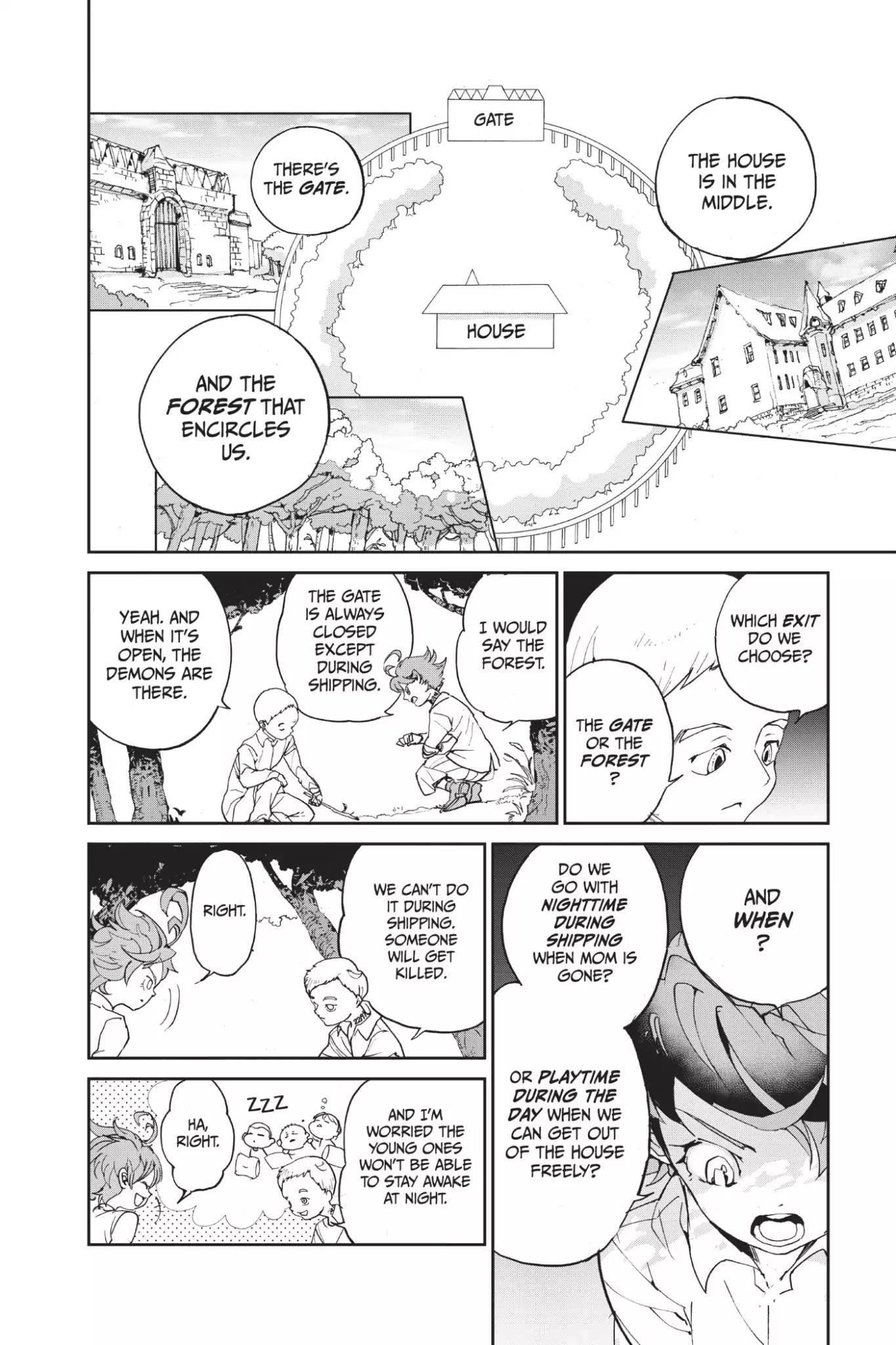 Yakusoku no Neverland Chapter 2 page 12 - Chapter 2: The Way Out