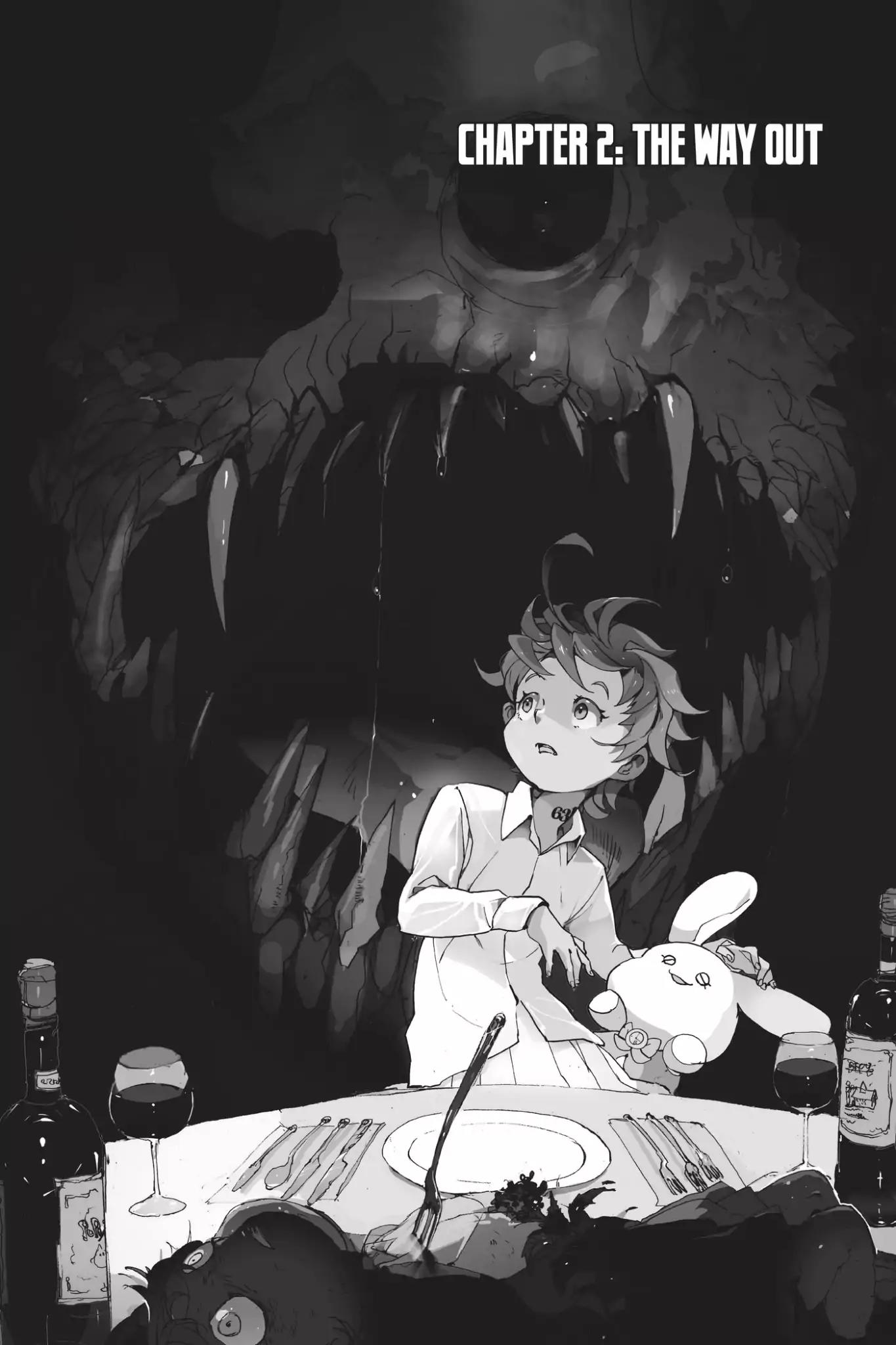 Yakusoku no Neverland Chapter 2 page 2 - Chapter 2: The Way Out