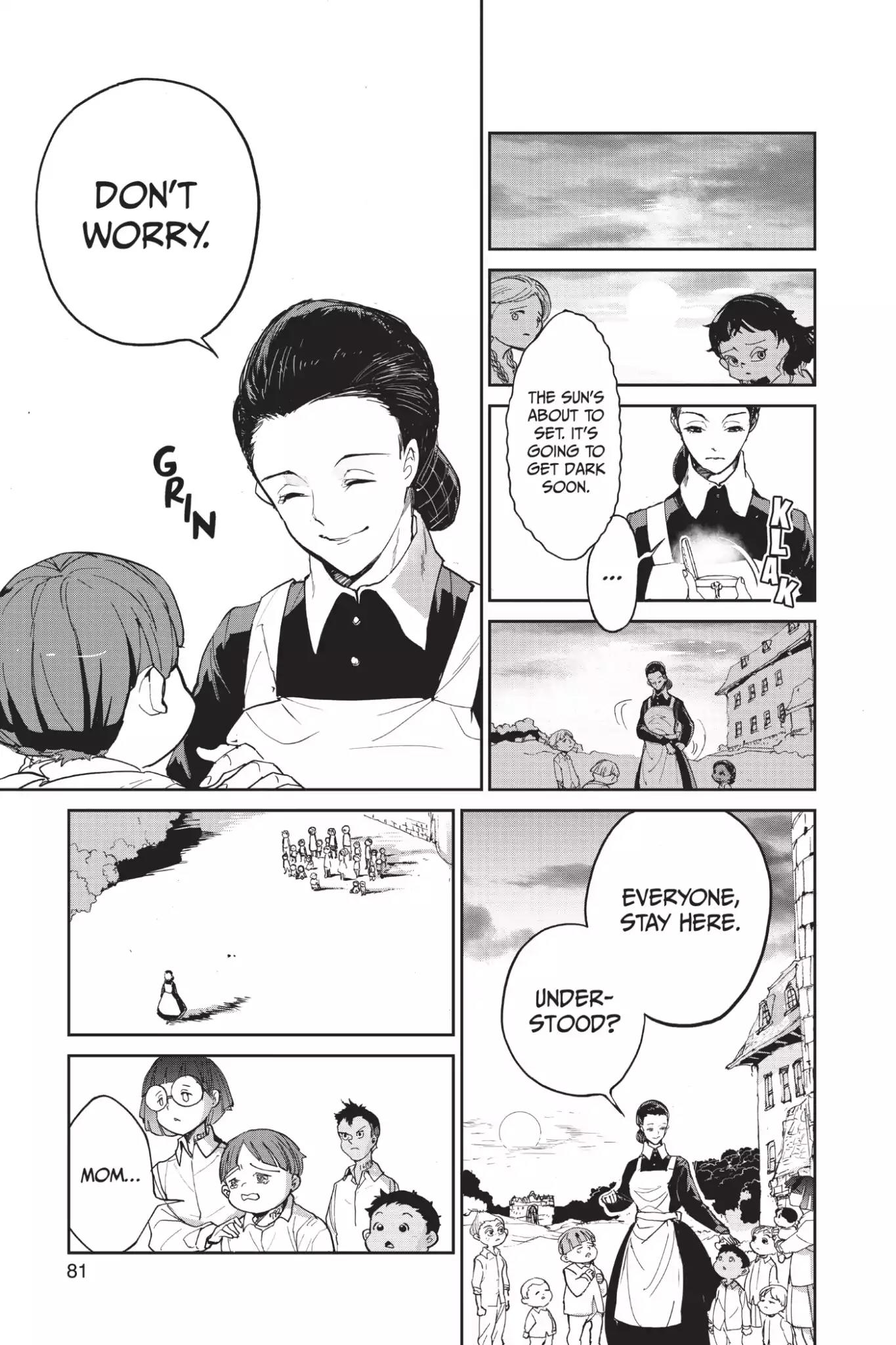 Yakusoku no Neverland Chapter 2 page 21 - Chapter 2: The Way Out