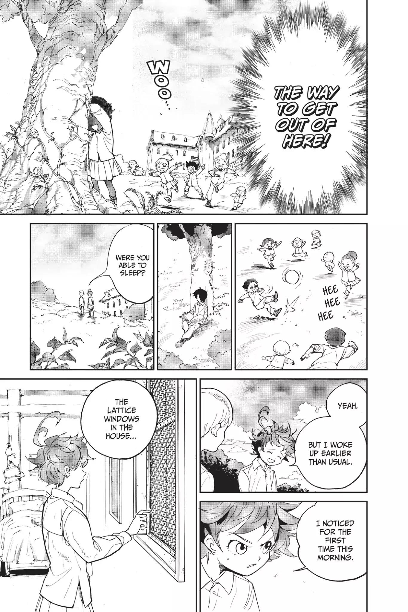 Yakusoku no Neverland Chapter 2 page 7 - Chapter 2: The Way Out