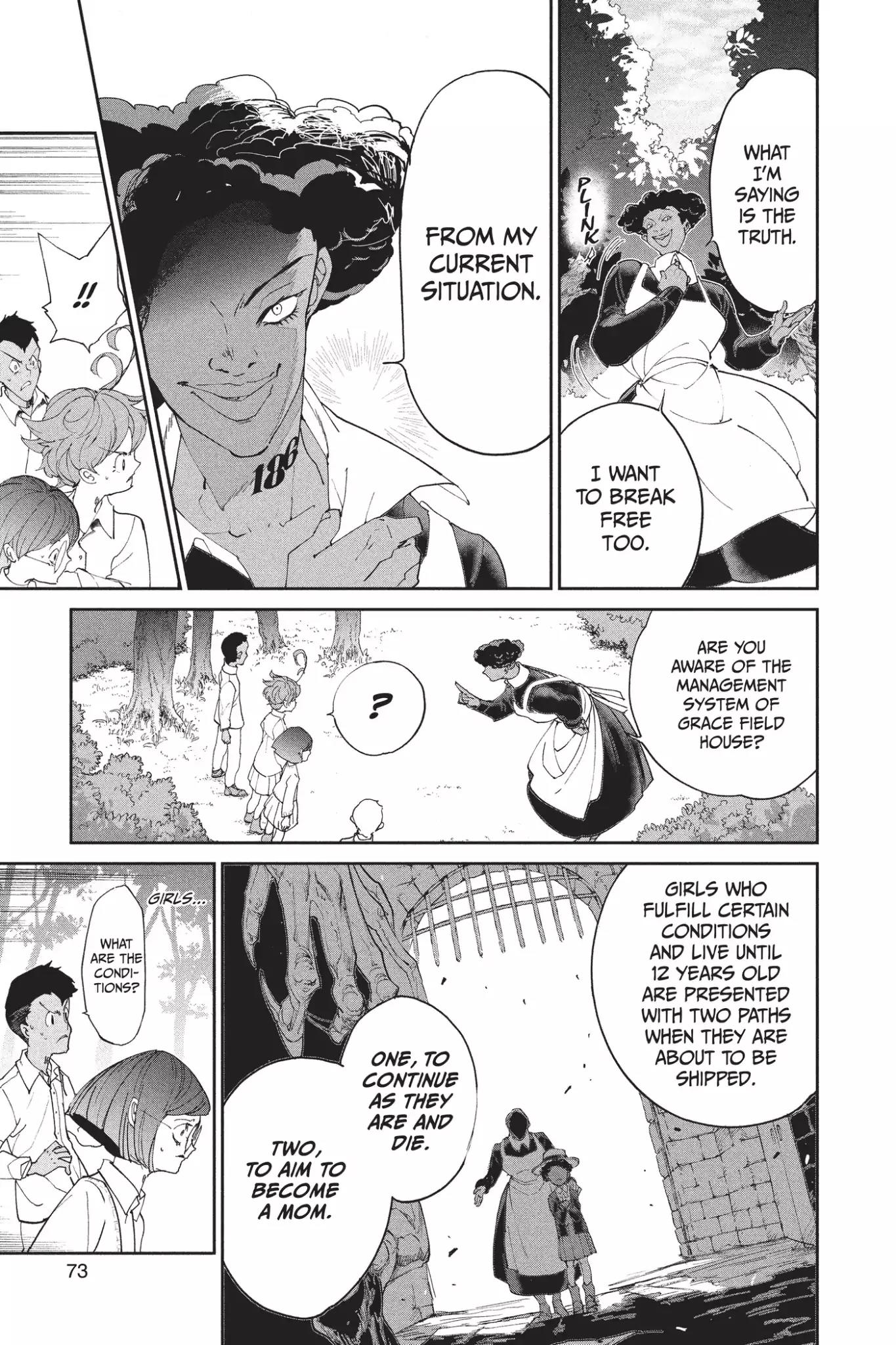 Yakusoku no Neverland Chapter 20 page 5 - Chapter 20: Alliance