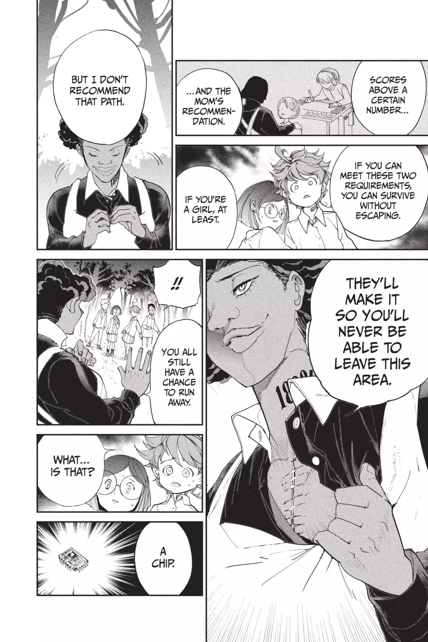 Yakusoku no Neverland Chapter 20 page 6 - Chapter 20: Alliance