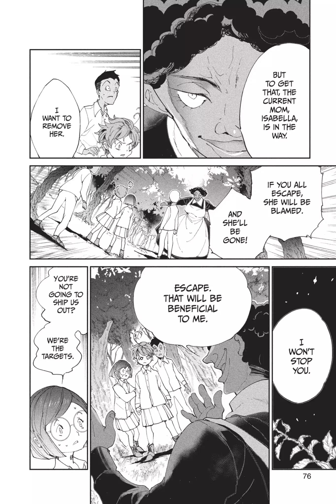 Yakusoku no Neverland Chapter 20 page 8 - Chapter 20: Alliance