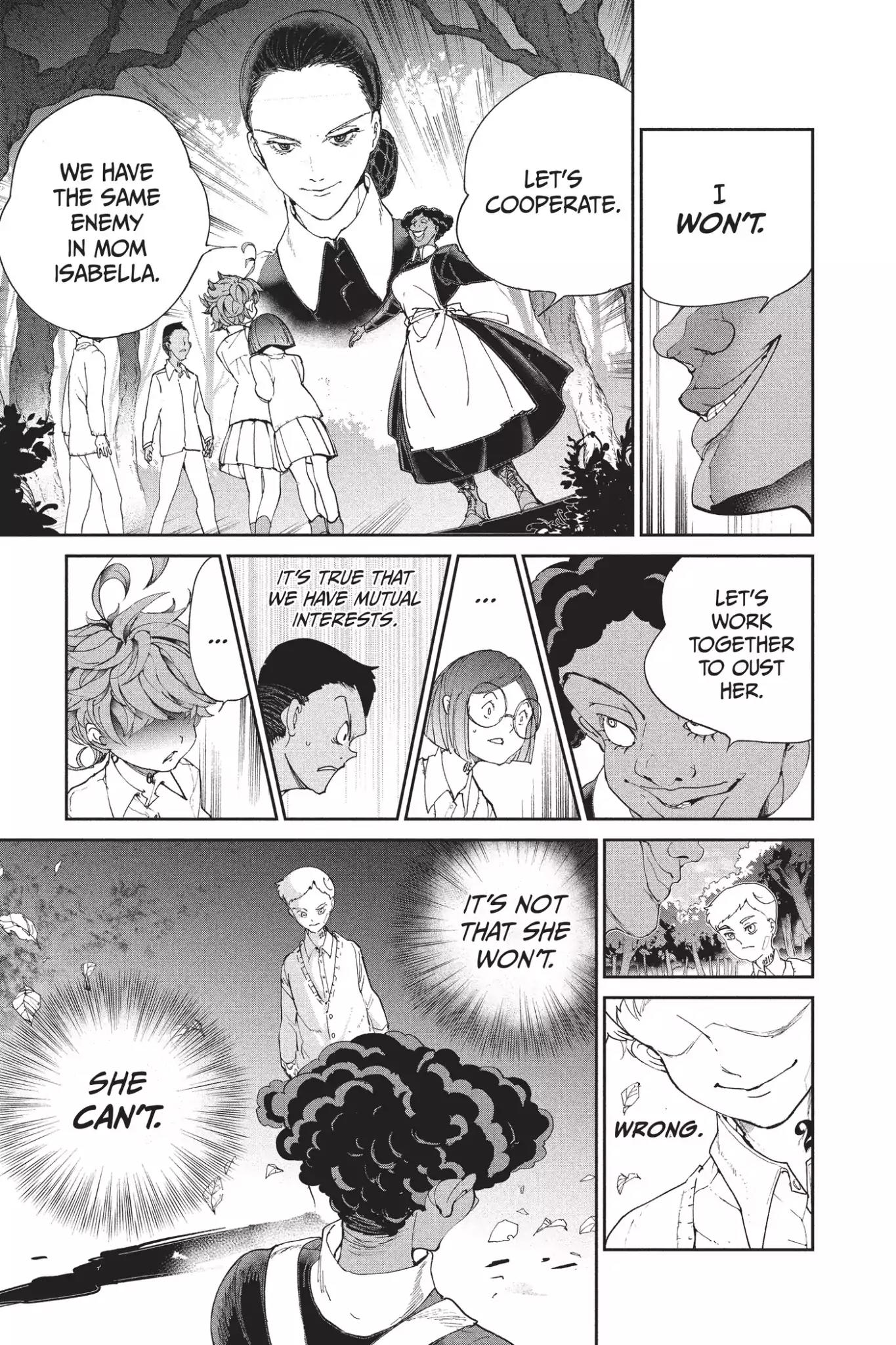 Yakusoku no Neverland Chapter 20 page 9 - Chapter 20: Alliance
