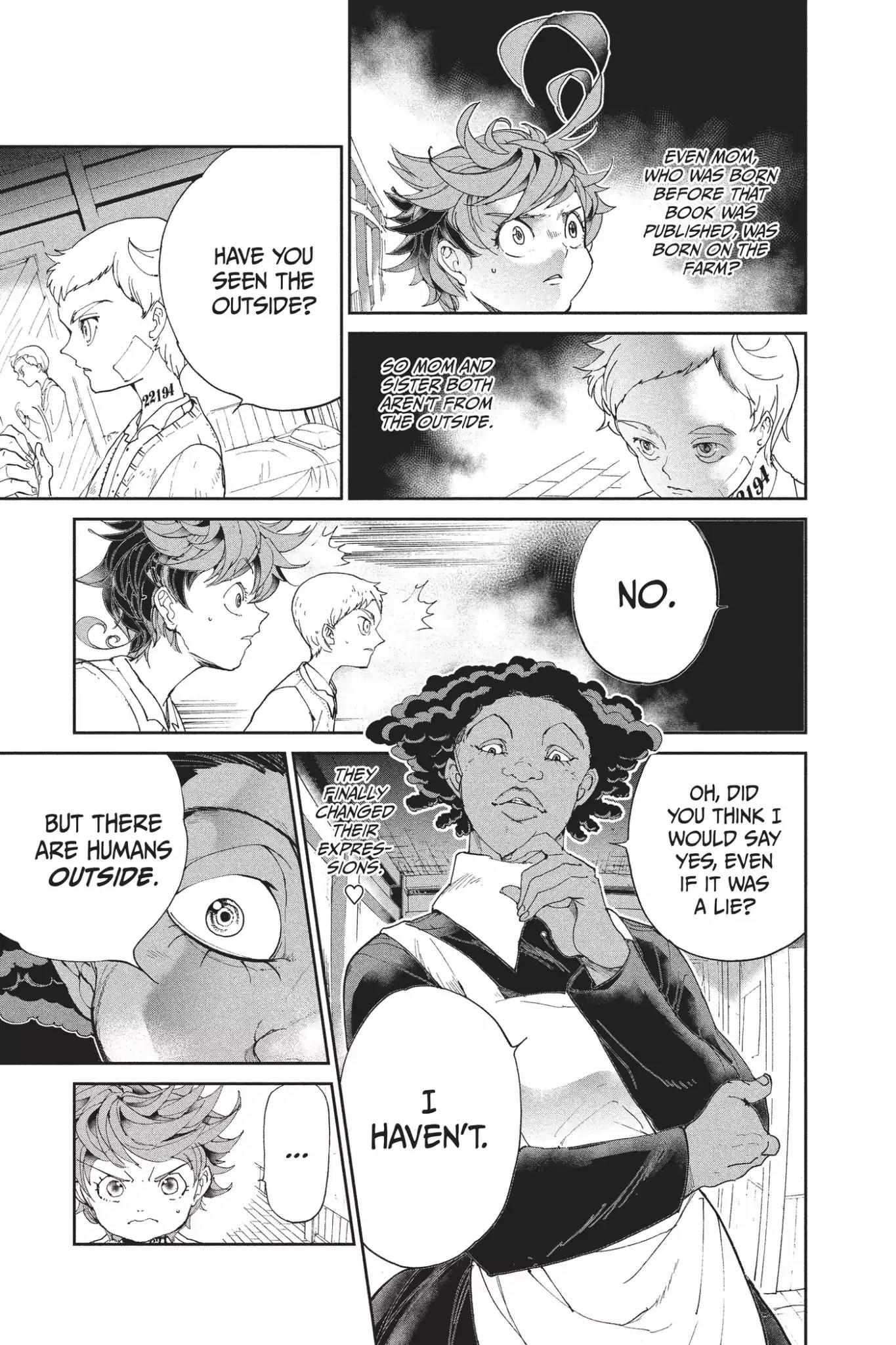 Yakusoku no Neverland Chapter 21 page 11 - Chapter 21: Blatant Trap