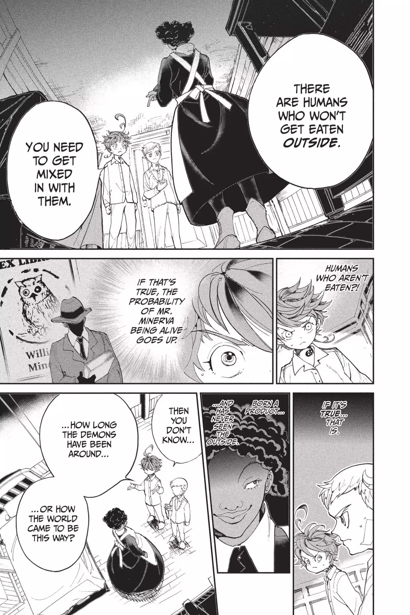 Yakusoku no Neverland Chapter 21 page 13 - Chapter 21: Blatant Trap