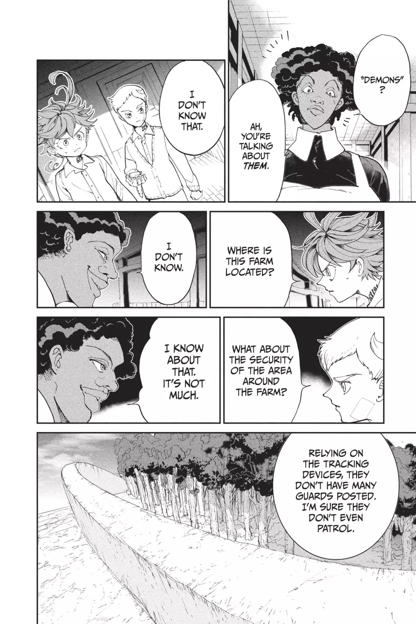 Yakusoku no Neverland Chapter 21 page 14 - Chapter 21: Blatant Trap