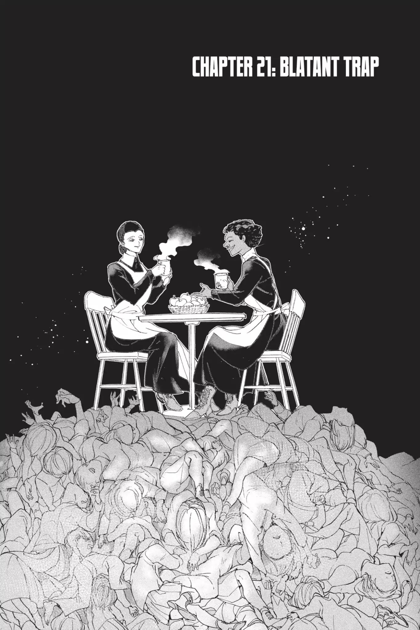 Yakusoku no Neverland Chapter 21 page 2 - Chapter 21: Blatant Trap