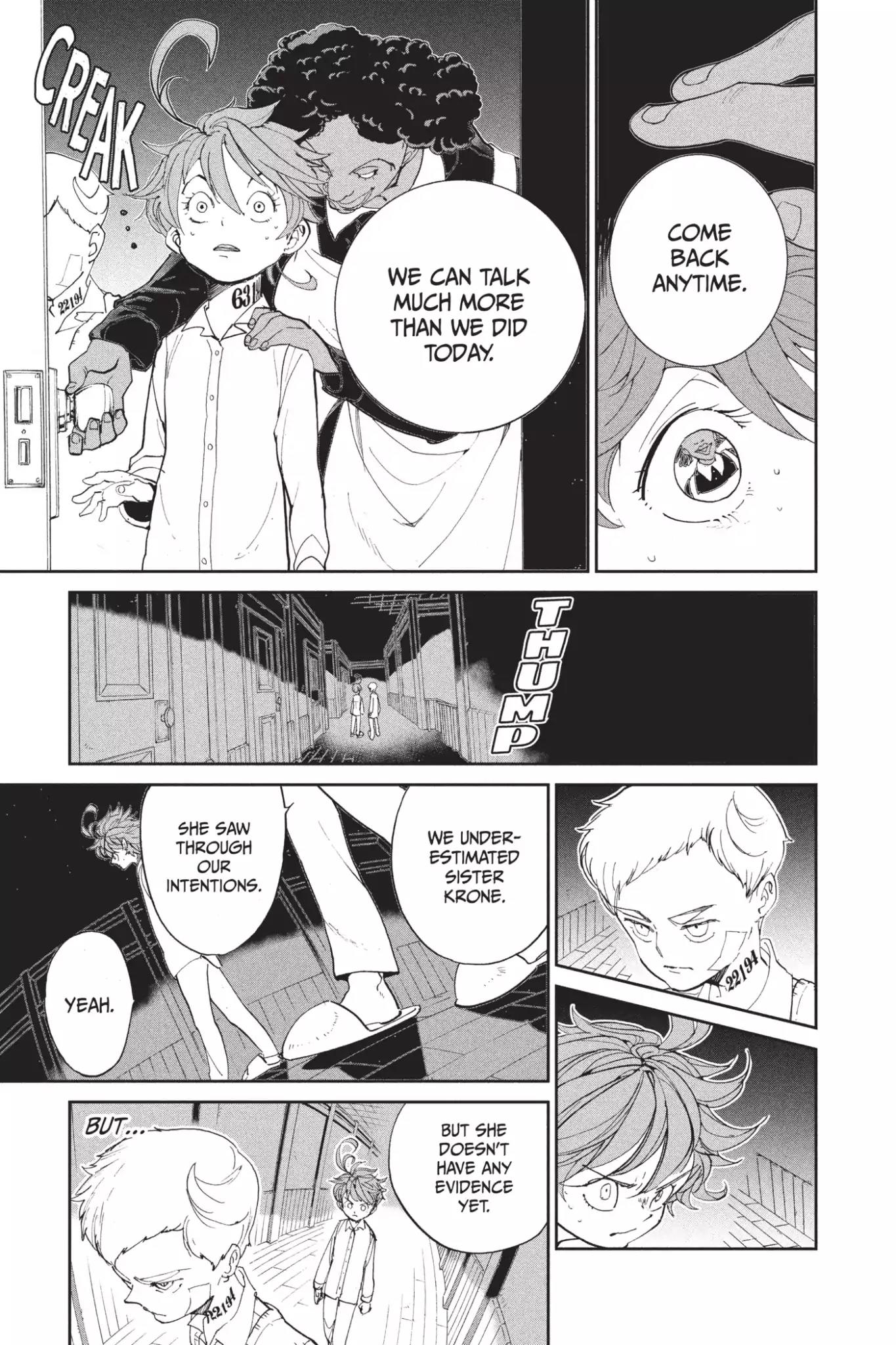 Yakusoku no Neverland Chapter 21 page 21 - Chapter 21: Blatant Trap