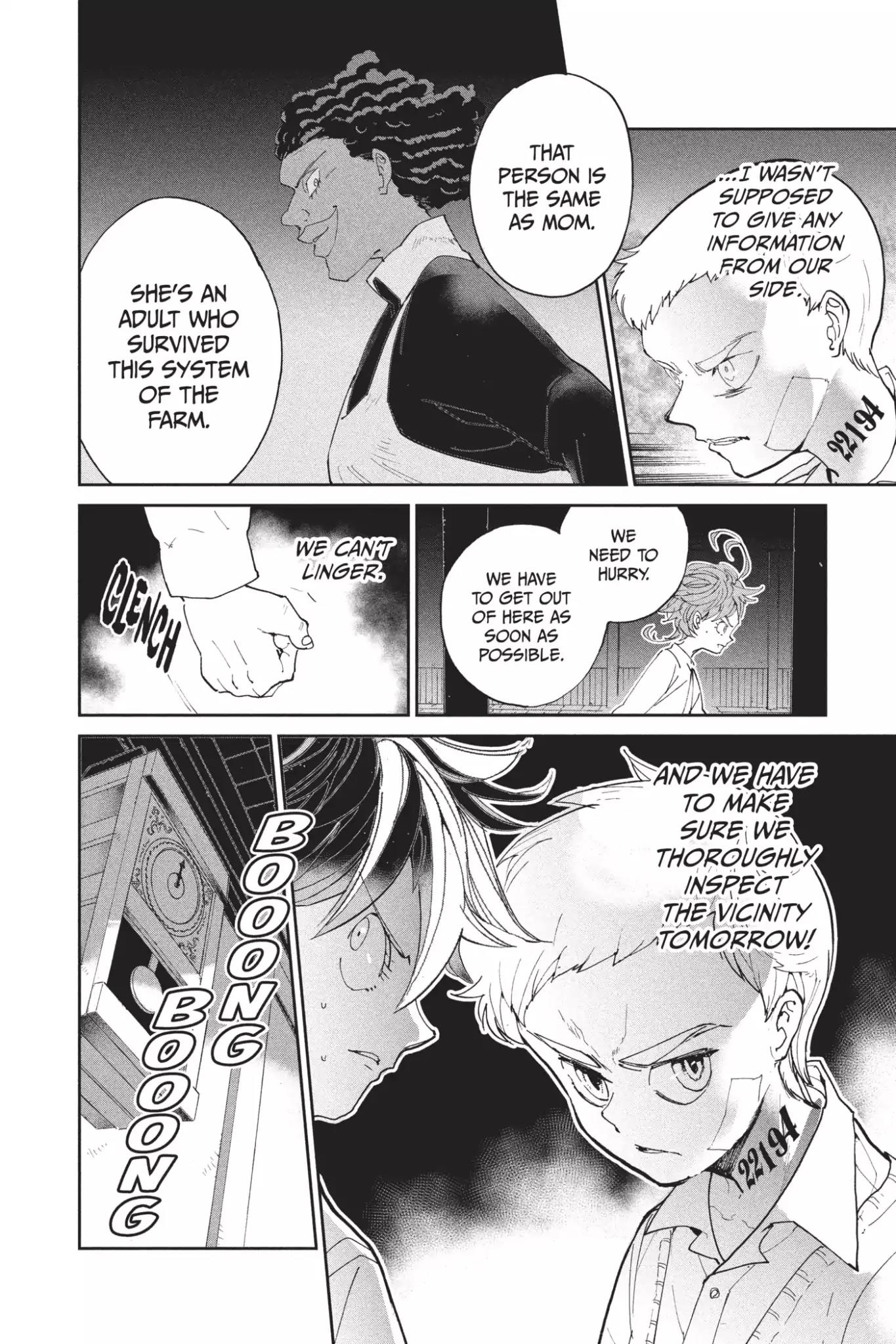 Yakusoku no Neverland Chapter 21 page 22 - Chapter 21: Blatant Trap