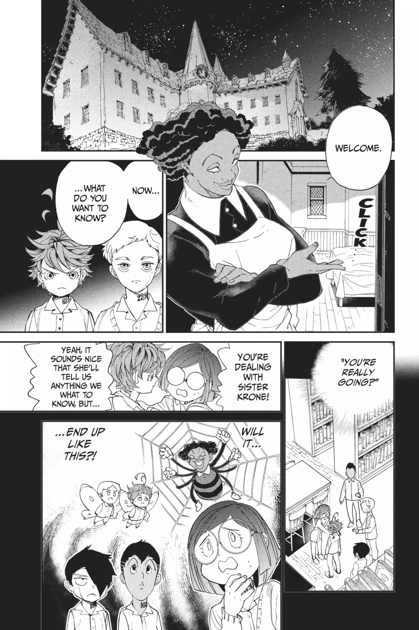 Yakusoku no Neverland Chapter 21 page 3 - Chapter 21: Blatant Trap