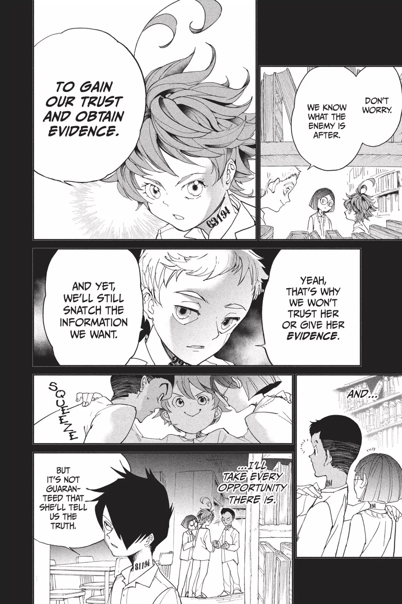 Yakusoku no Neverland Chapter 21 page 4 - Chapter 21: Blatant Trap