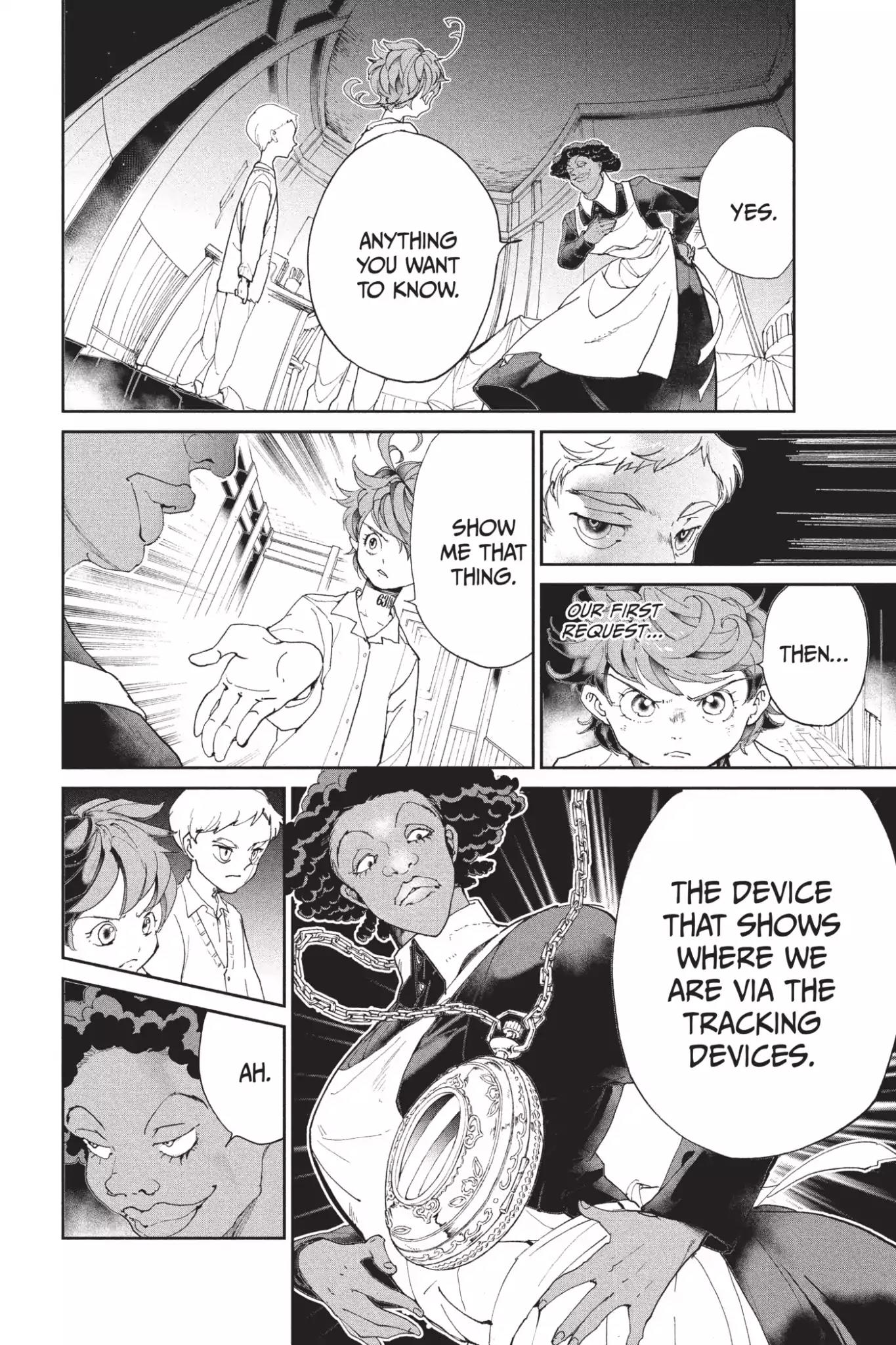 Yakusoku no Neverland Chapter 21 page 6 - Chapter 21: Blatant Trap