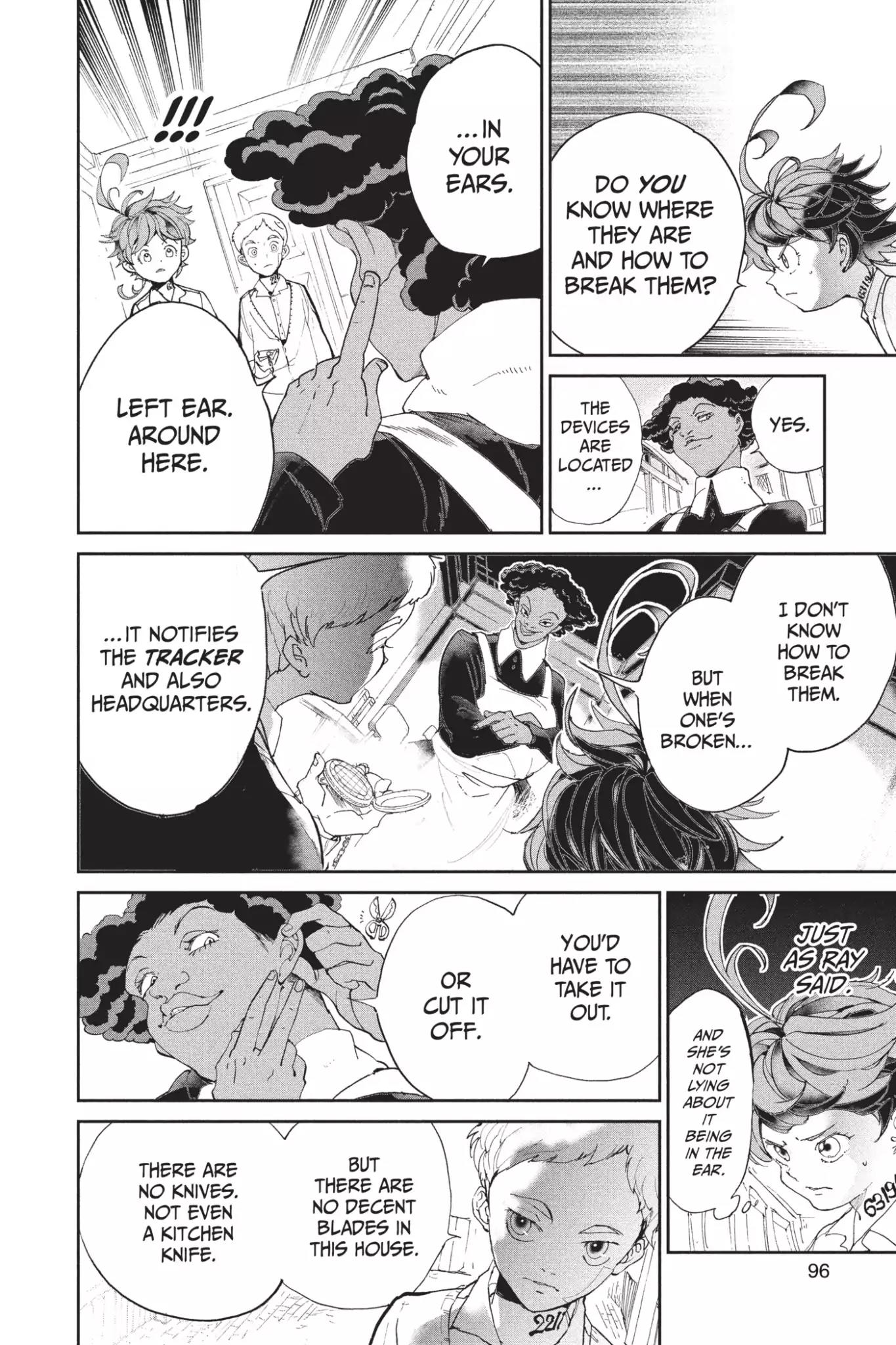 Yakusoku no Neverland Chapter 21 page 8 - Chapter 21: Blatant Trap