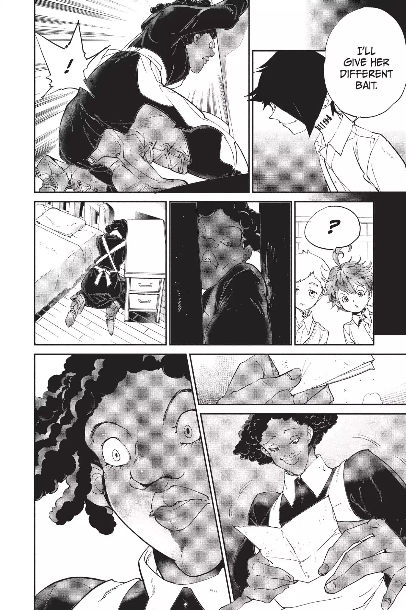 Yakusoku no Neverland Chapter 22 page 12 - Chapter 22: Bait