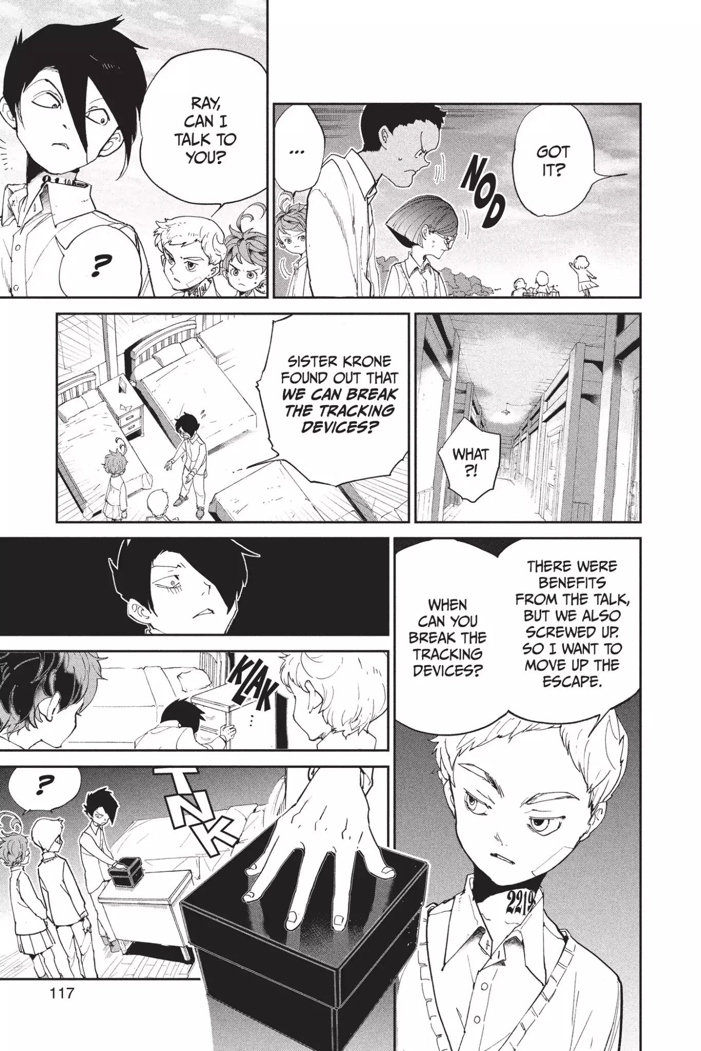Yakusoku no Neverland Chapter 22 page 5 - Chapter 22: Bait
