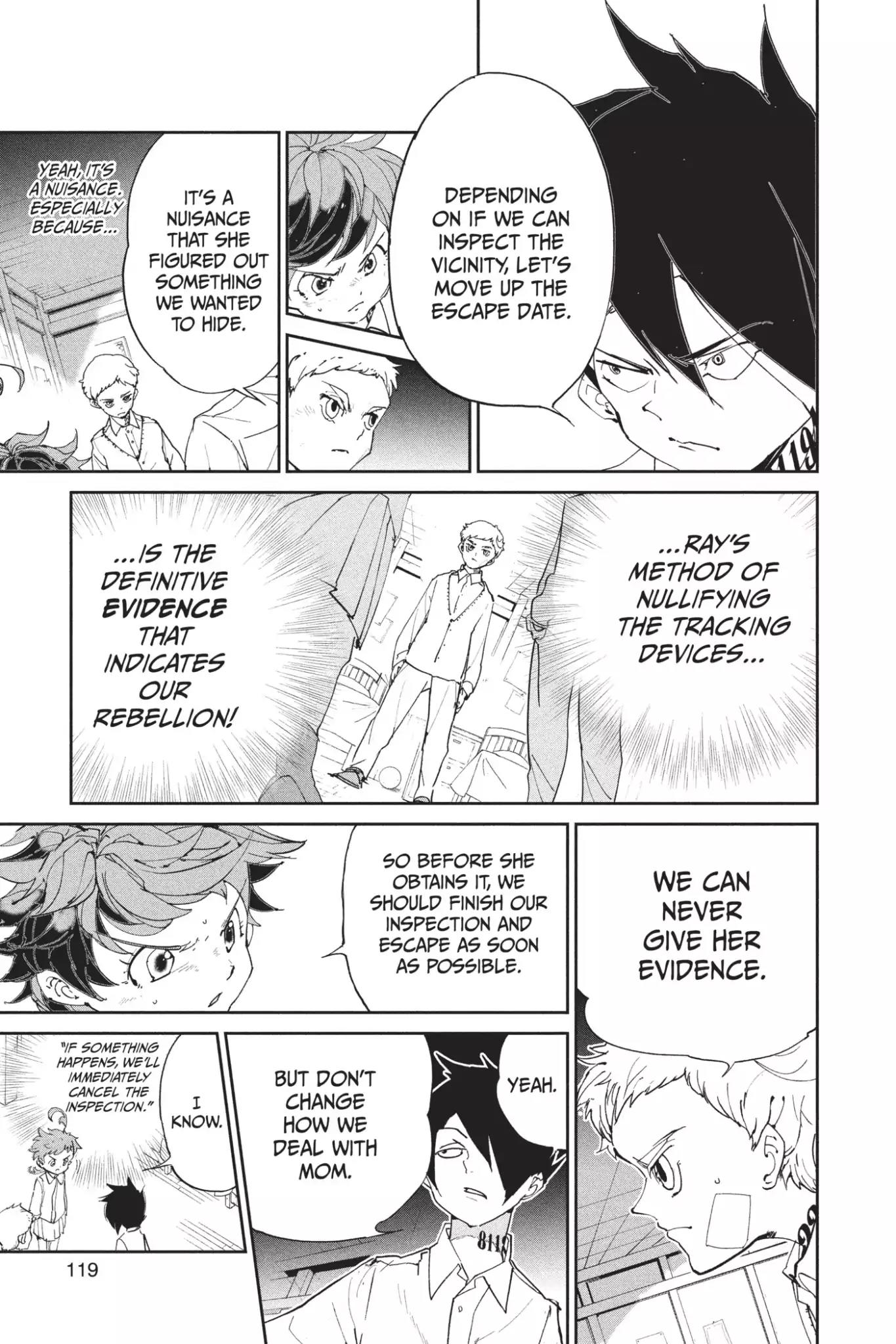 Yakusoku no Neverland Chapter 22 page 7 - Chapter 22: Bait