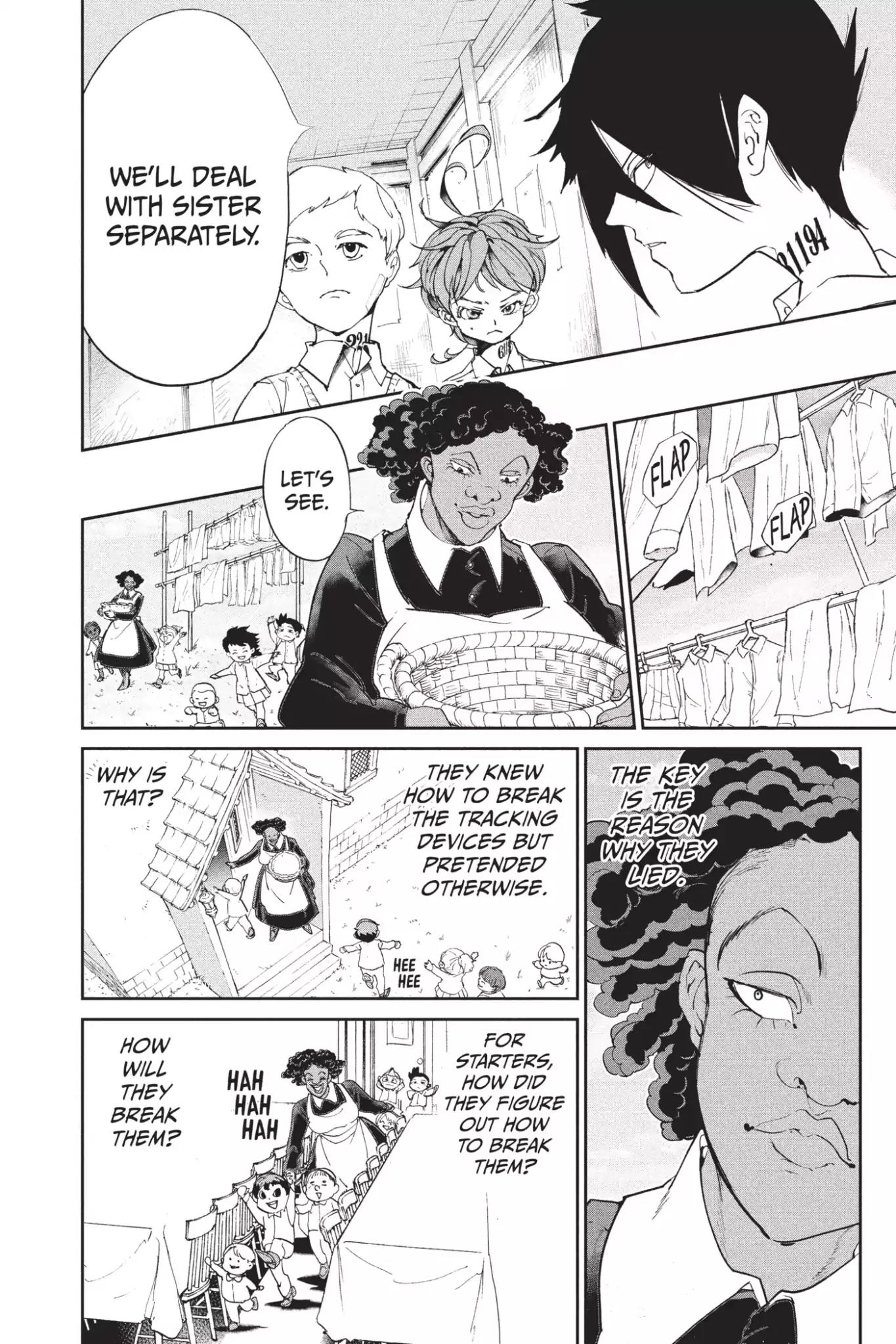 Yakusoku no Neverland Chapter 22 page 8 - Chapter 22: Bait