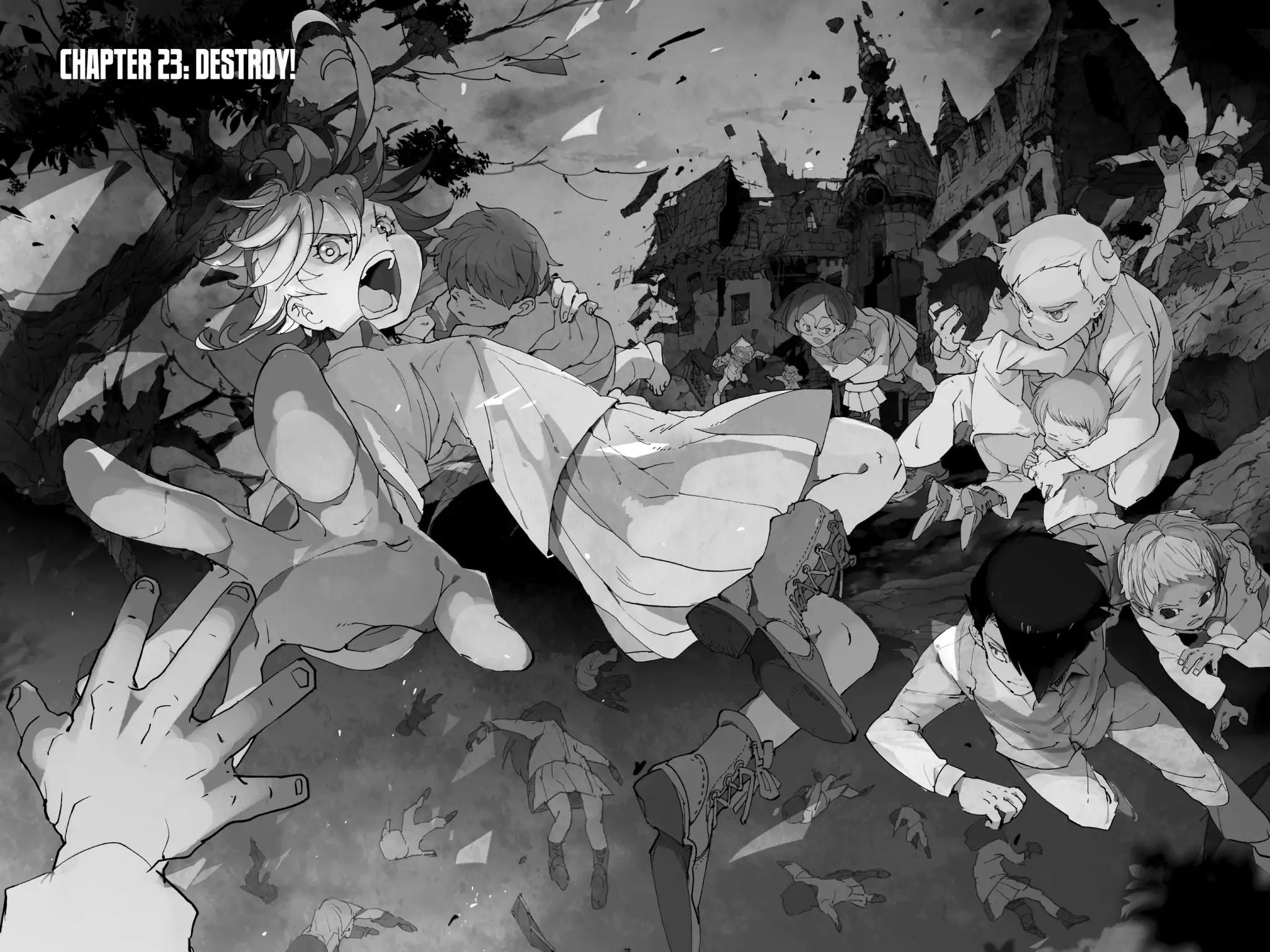 Yakusoku no Neverland Chapter 23 page 2 - Chapter 23: Destroy!