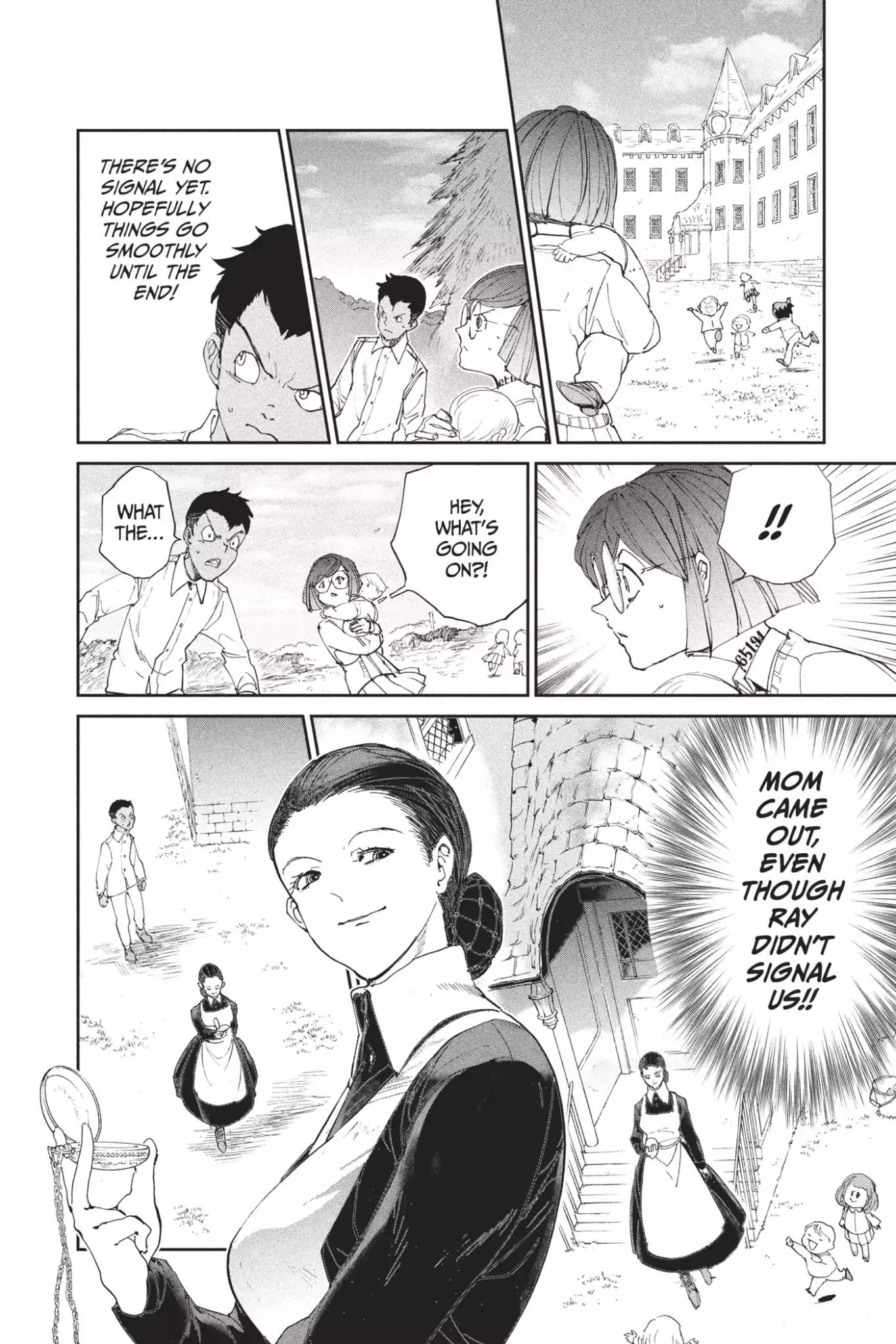 Yakusoku no Neverland Chapter 24 page 10 - Chapter 24: Inspection, Part 1