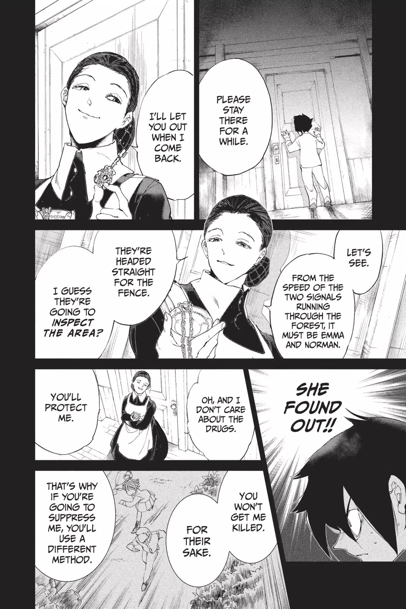 Yakusoku no Neverland Chapter 24 page 12 - Chapter 24: Inspection, Part 1