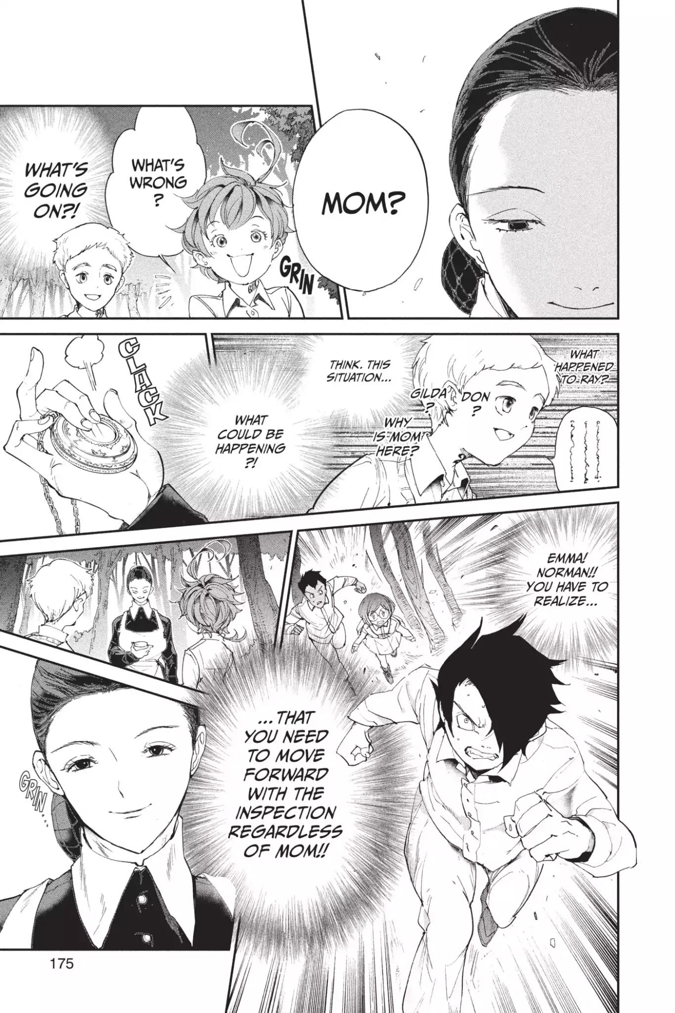 Yakusoku no Neverland Chapter 24 page 19 - Chapter 24: Inspection, Part 1