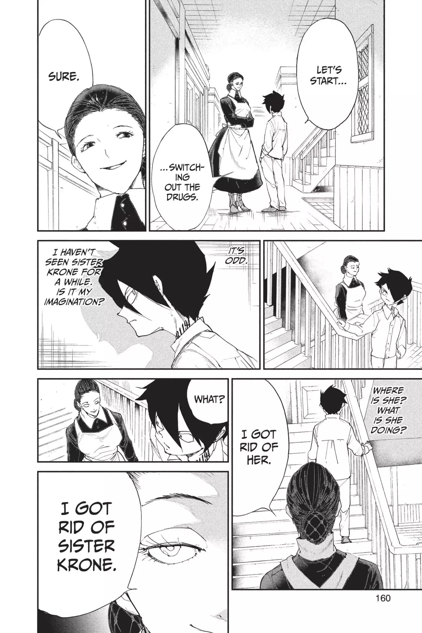 Yakusoku no Neverland Chapter 24 page 4 - Chapter 24: Inspection, Part 1
