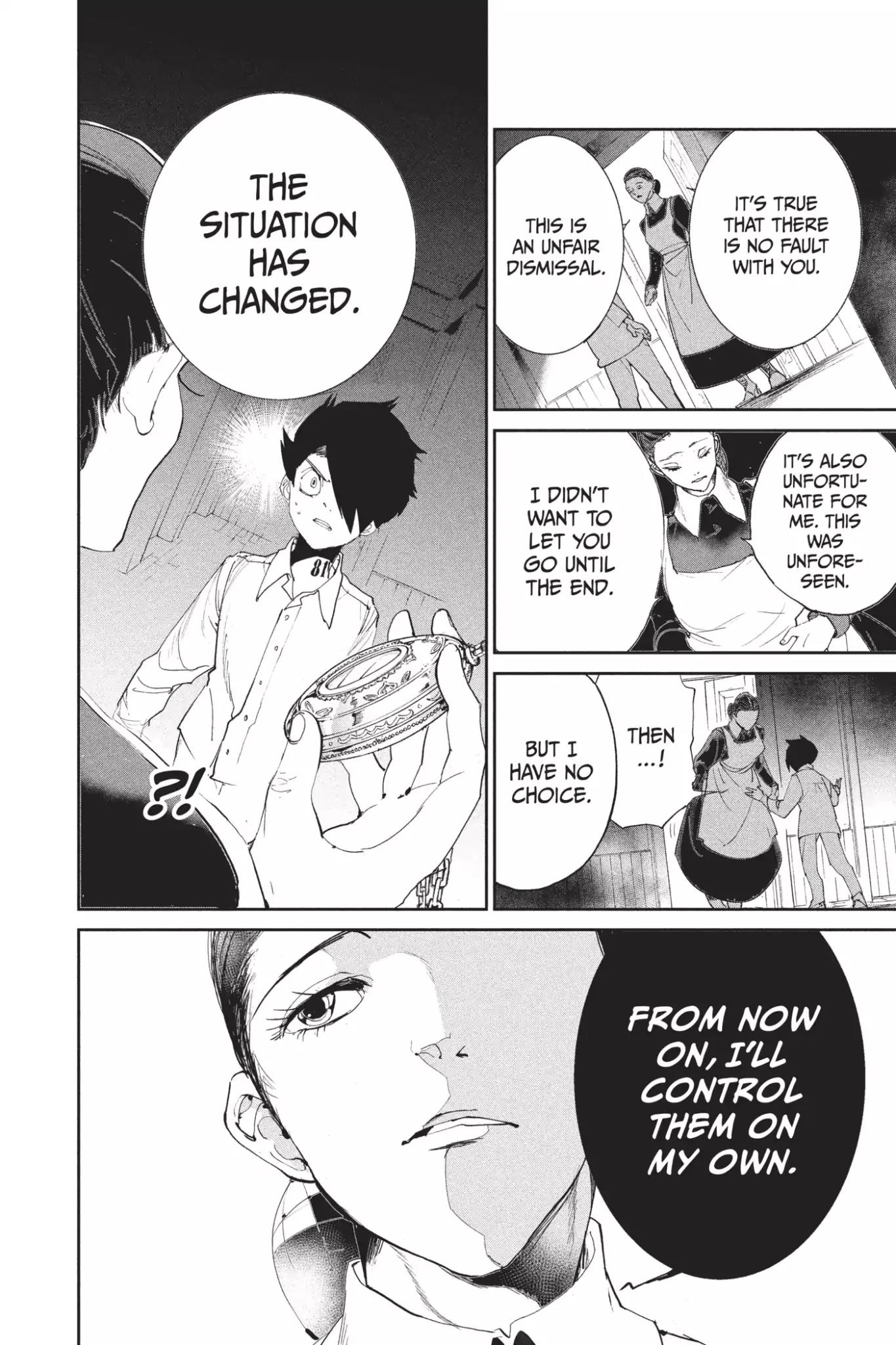 Yakusoku no Neverland Chapter 24 page 8 - Chapter 24: Inspection, Part 1