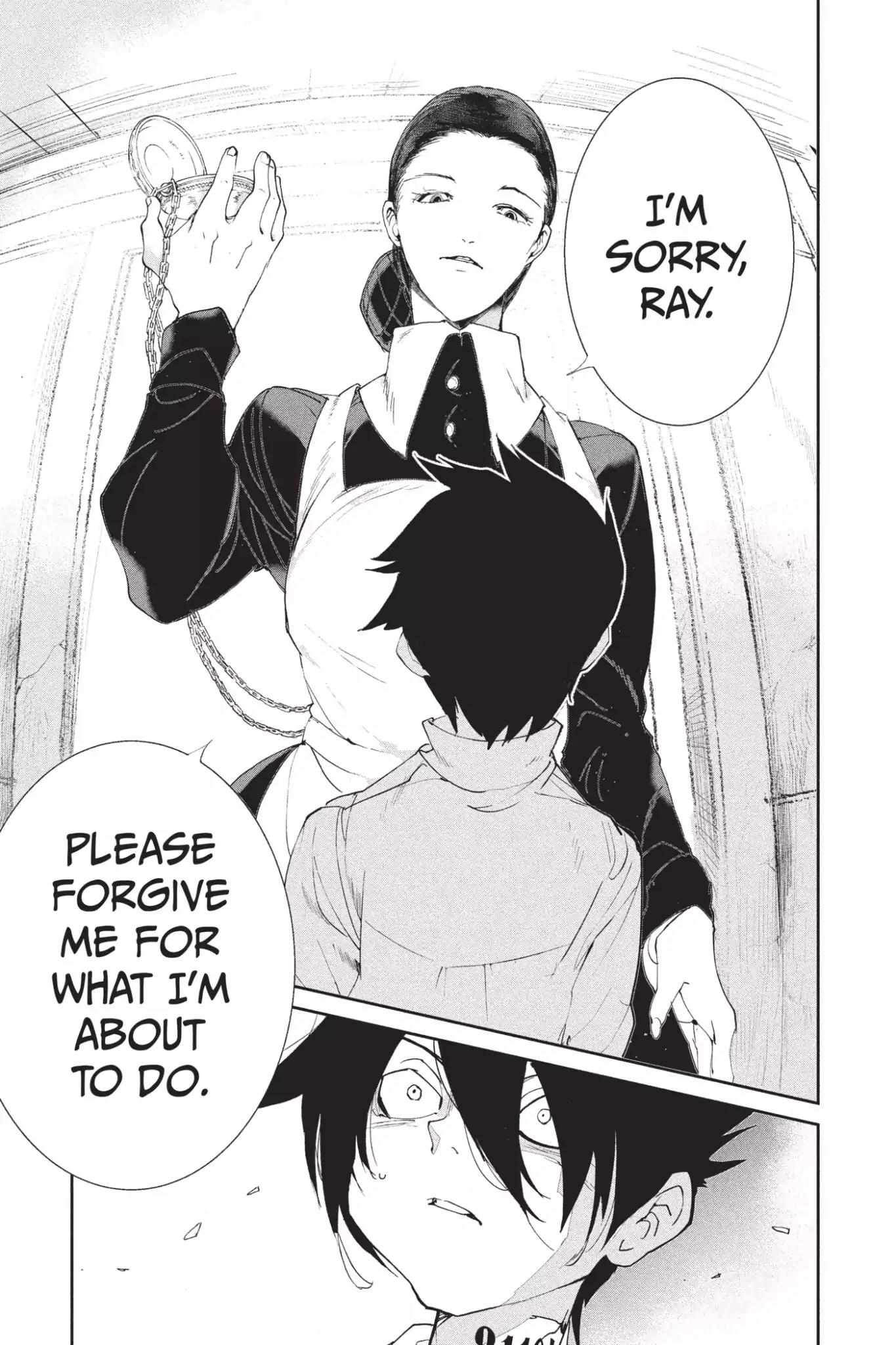 Yakusoku no Neverland Chapter 24 page 9 - Chapter 24: Inspection, Part 1