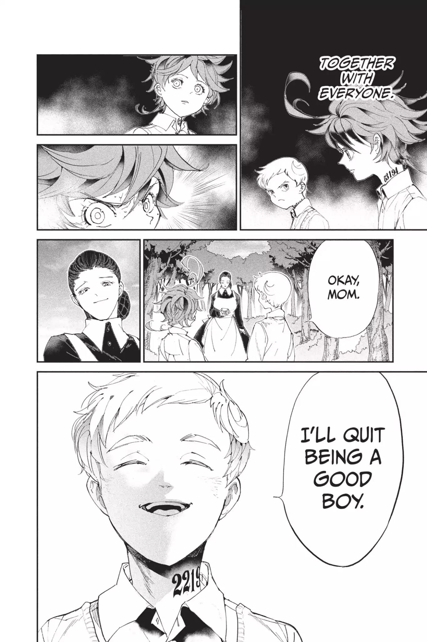 Yakusoku no Neverland Chapter 25 page 12 - Chapter 25: Inspection, Part 2