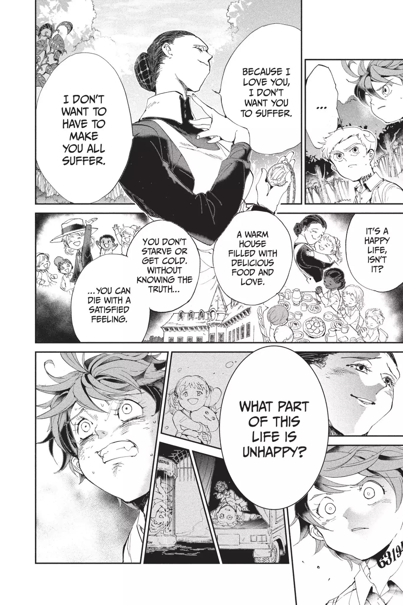Yakusoku no Neverland Chapter 25 page 6 - Chapter 25: Inspection, Part 2