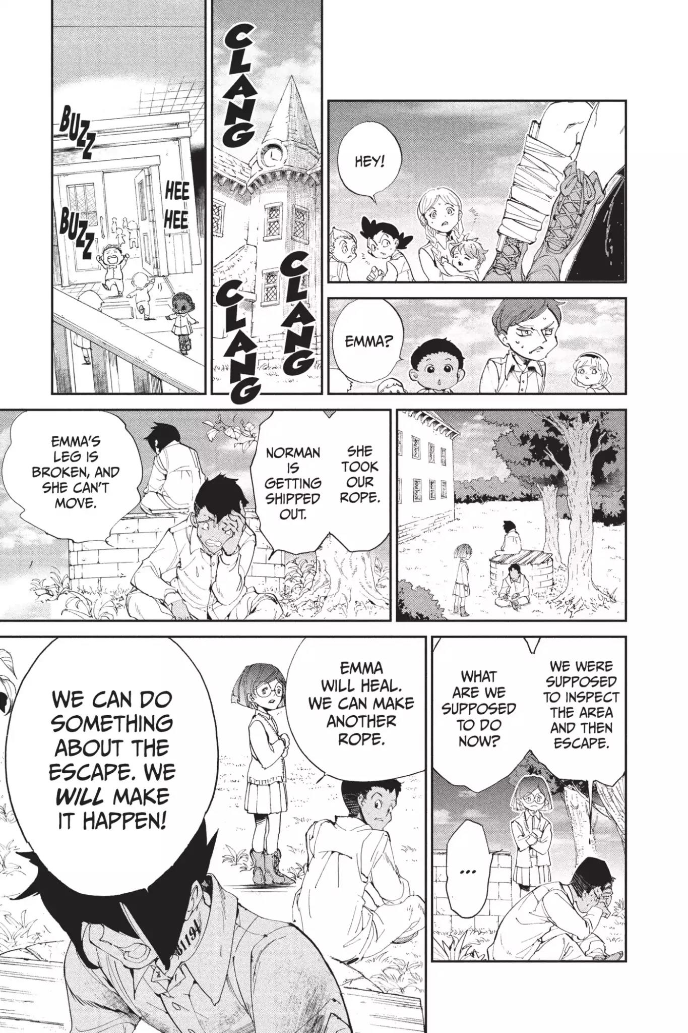 Yakusoku no Neverland Chapter 26 page 11 - Chapter 26: I Want to Live