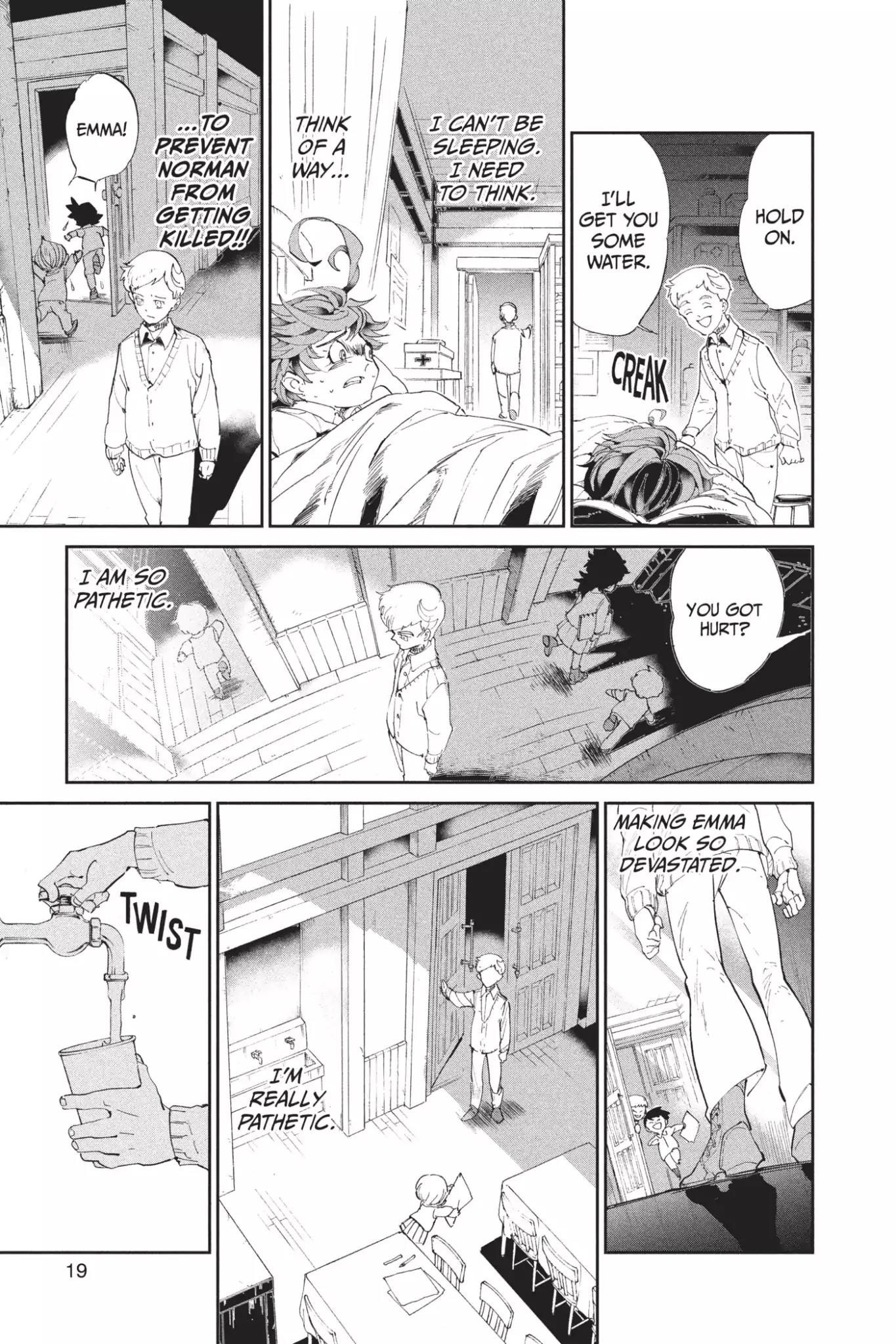 Yakusoku no Neverland Chapter 26 page 19 - Chapter 26: I Want to Live