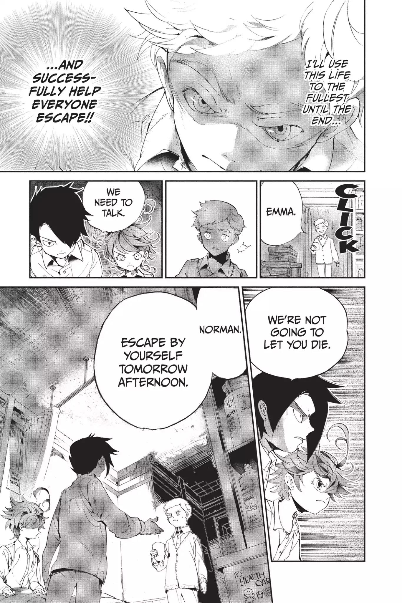 Yakusoku no Neverland Chapter 26 page 25 - Chapter 26: I Want to Live