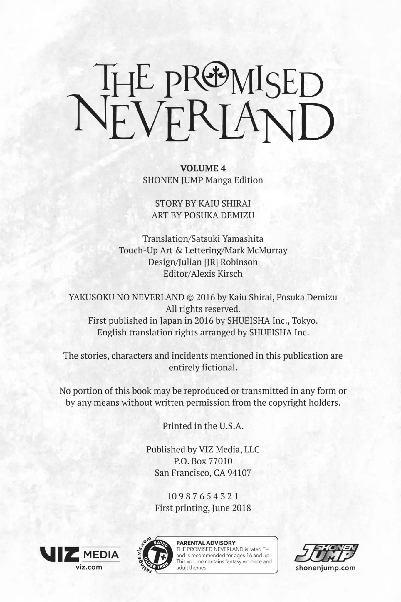 Yakusoku no Neverland Chapter 26 page 3 - Chapter 26: I Want to Live