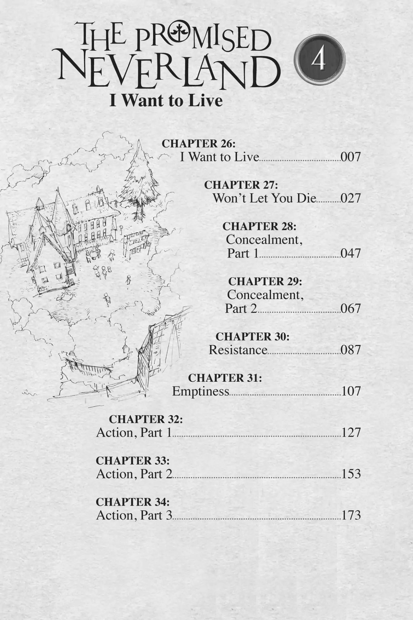 Yakusoku no Neverland Chapter 26 page 6 - Chapter 26: I Want to Live