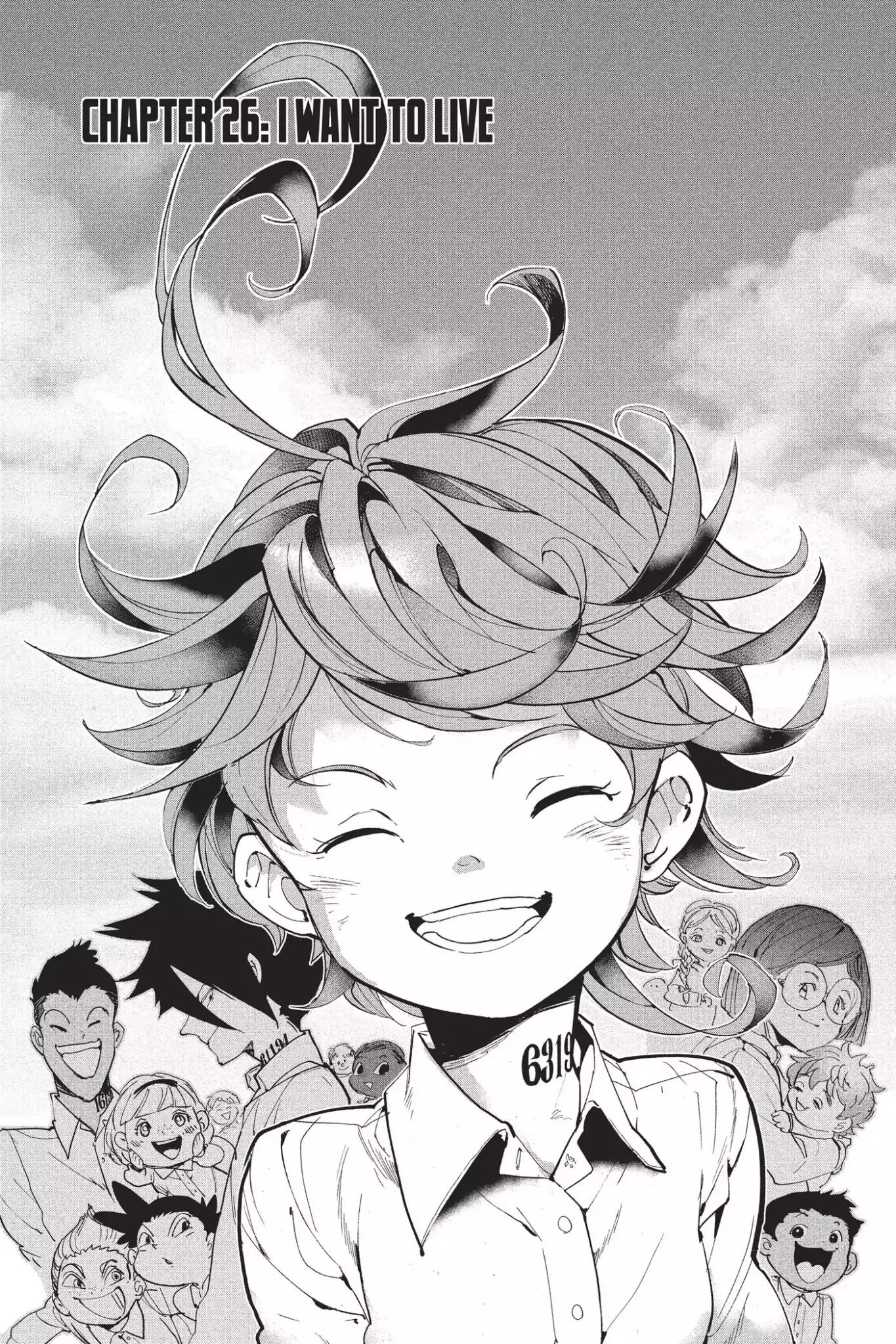 Yakusoku no Neverland Chapter 26 page 7 - Chapter 26: I Want to Live