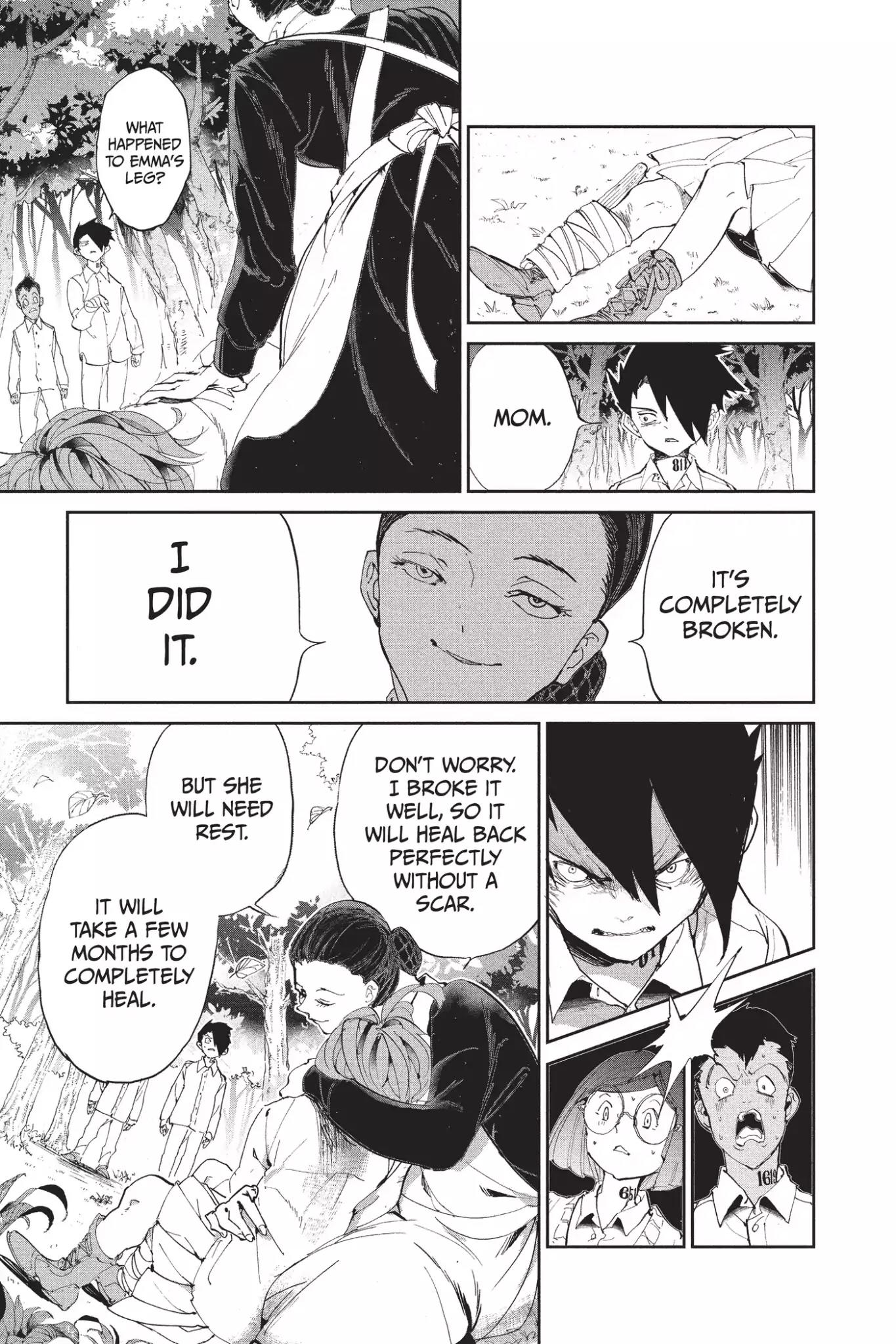 Yakusoku no Neverland Chapter 26 page 9 - Chapter 26: I Want to Live