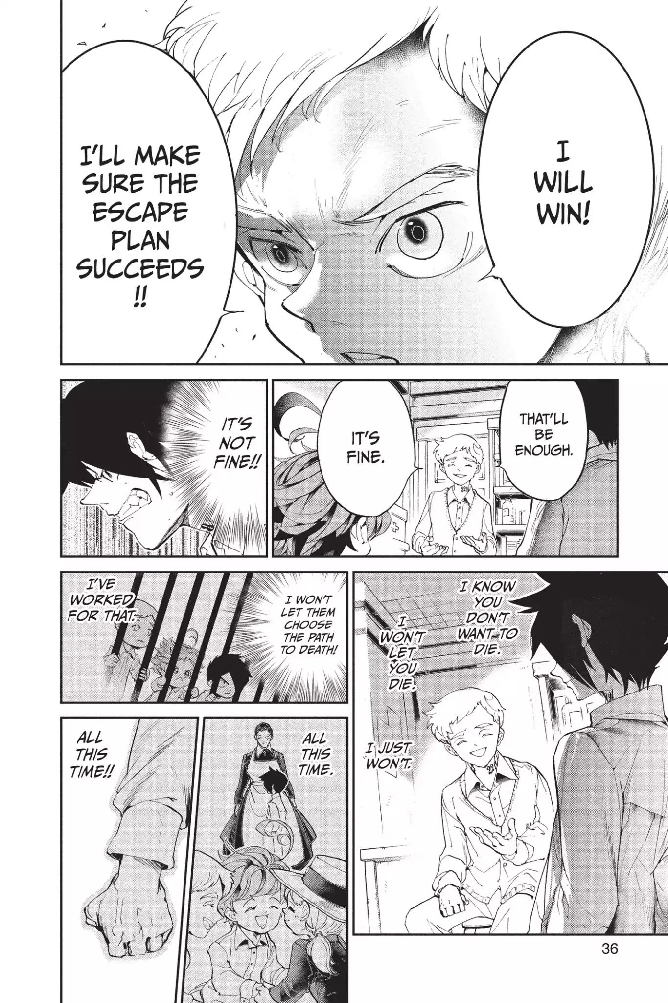 Yakusoku no Neverland Chapter 27 page 10 - Chapter 27: Won't Let You Die