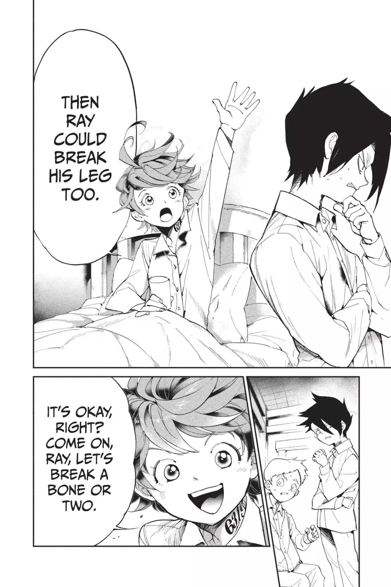 Yakusoku no Neverland Chapter 27 page 12 - Chapter 27: Won't Let You Die